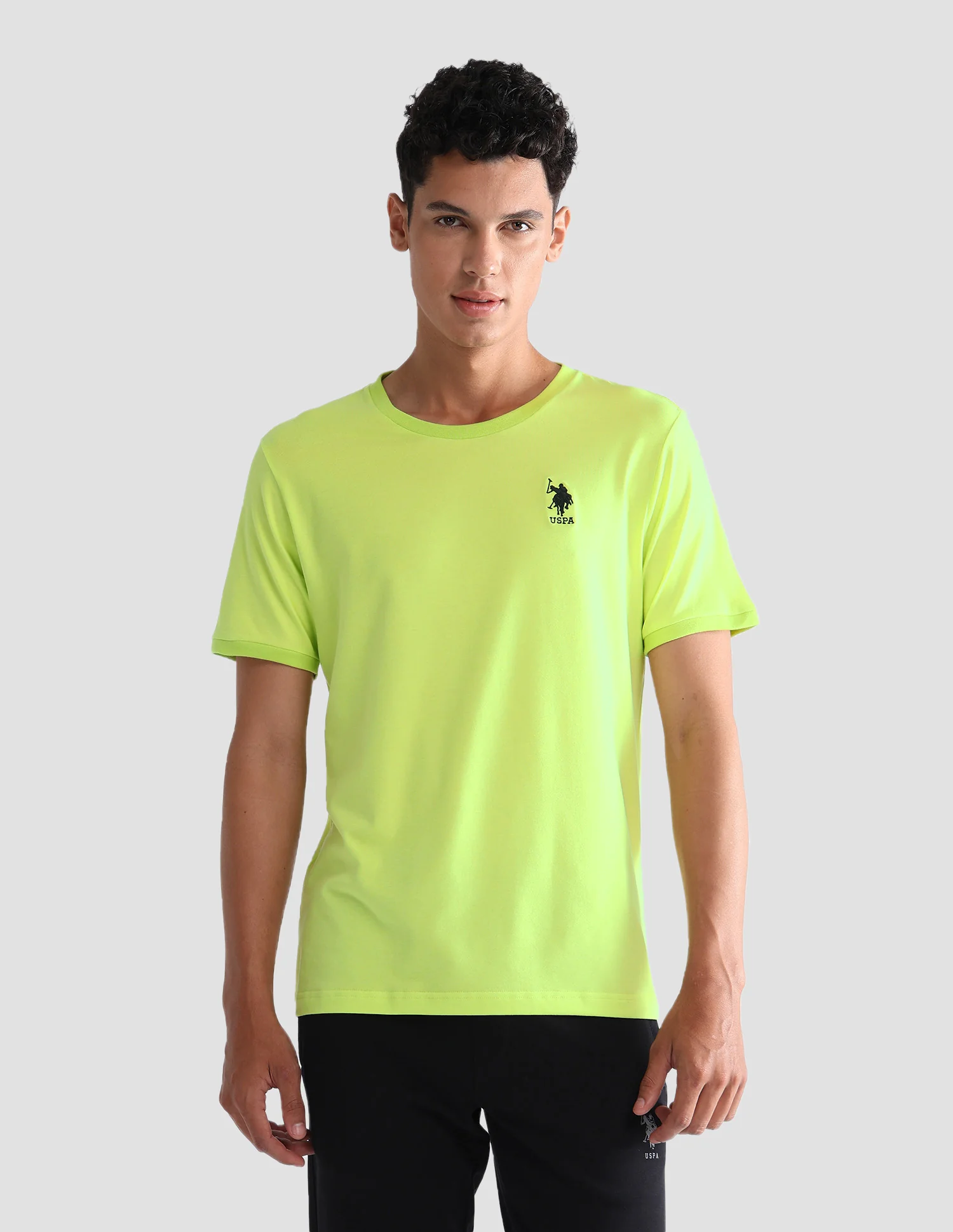 Solid Comfort Fit OEE10 Lounge T-Shirt - Pack Of 1 - Image 6