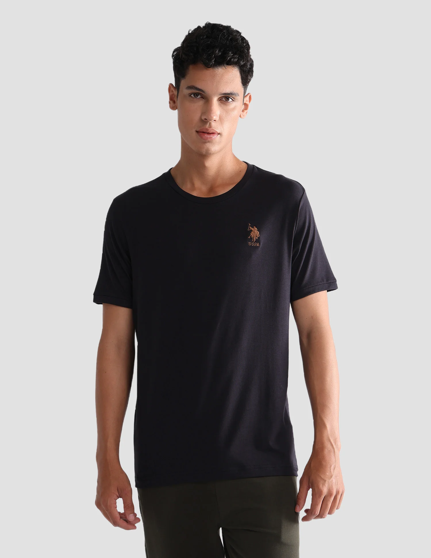Solid Comfort Fit OEE10 Lounge T-Shirt - Pack Of 1 - Image 6