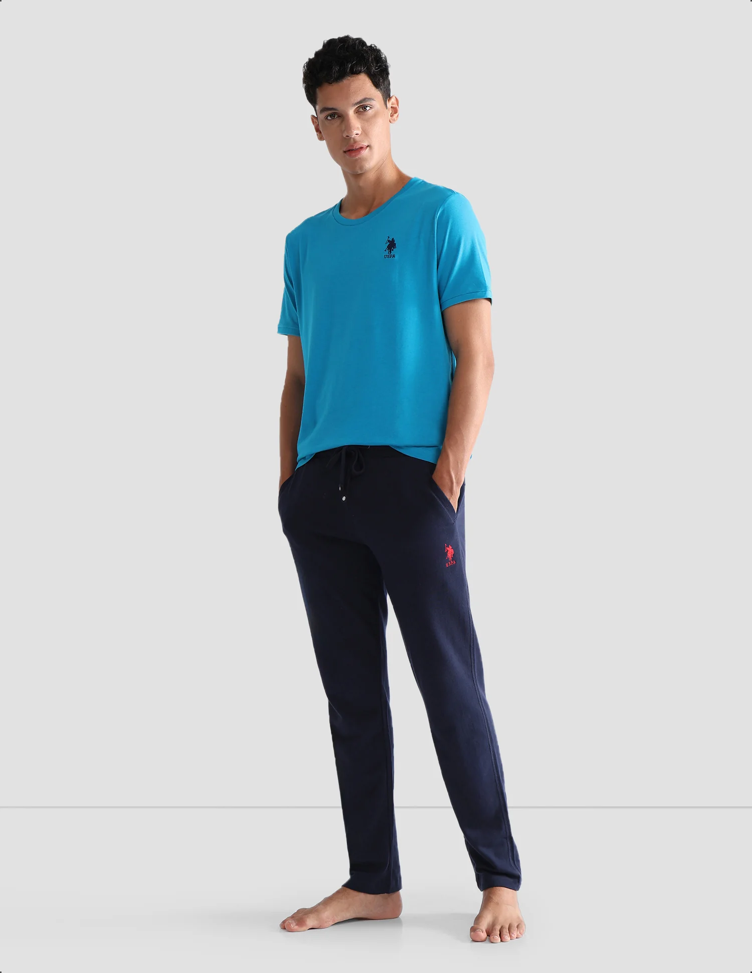 Solid Comfort Fit OEE10 Lounge T-Shirt - Pack Of 1 - Image 3
