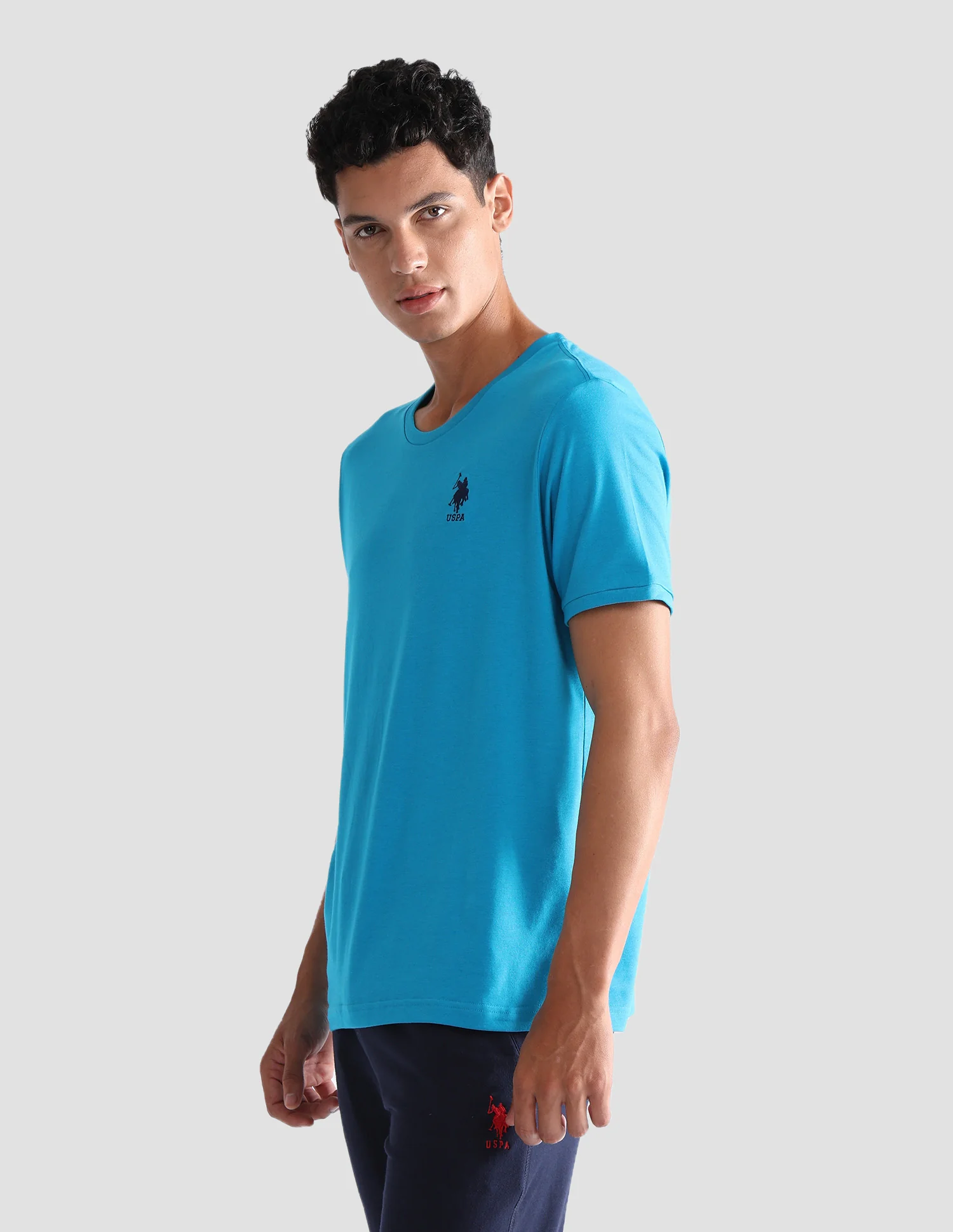 Solid Comfort Fit OEE10 Lounge T-Shirt - Pack Of 1 - Image 4