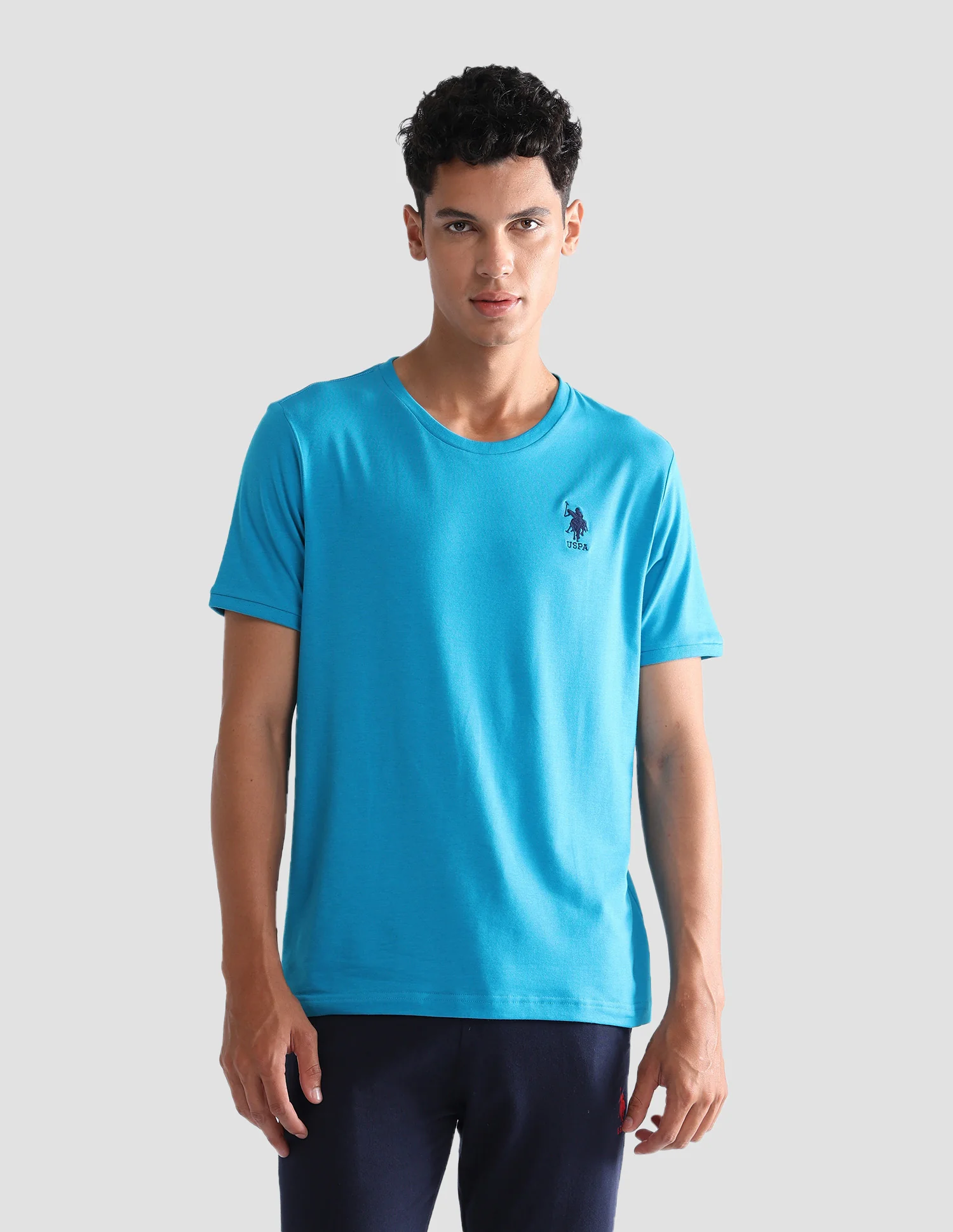 Solid Comfort Fit OEE10 Lounge T-Shirt - Pack Of 1 - Image 6