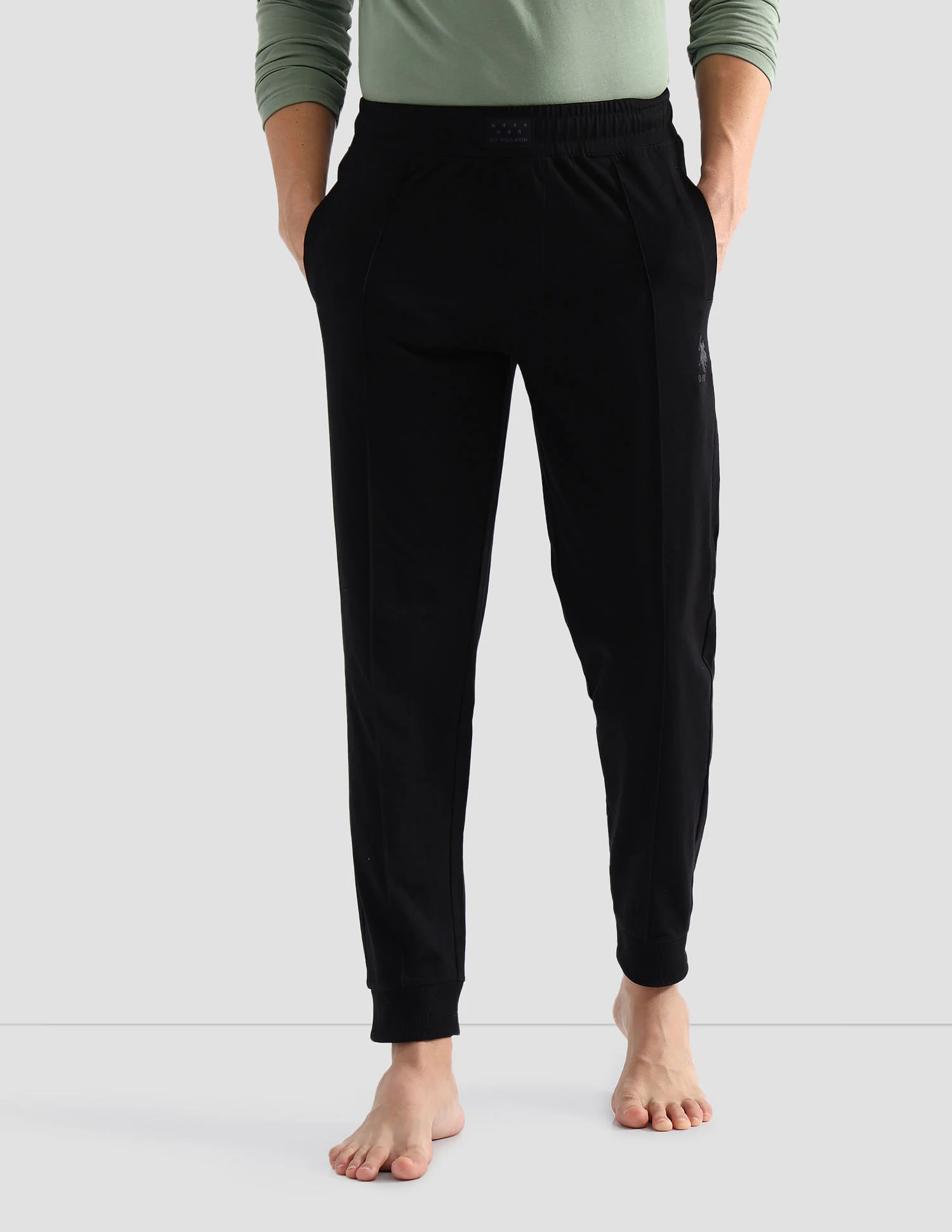 Solid Comfort Fit OJ006 Lounge Joggers - Pack Of 1 - Image 6