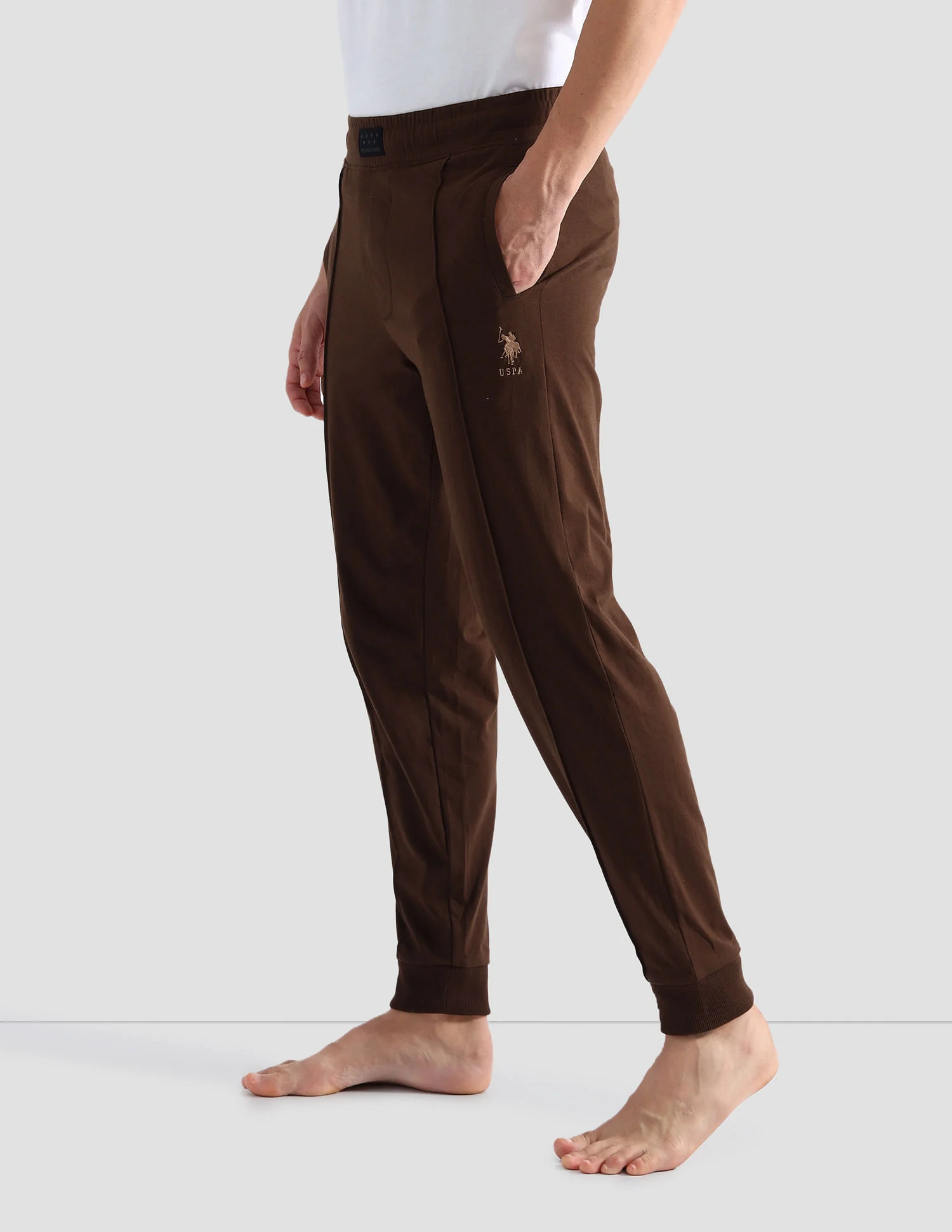 Solid Comfort Fit OJ006 Lounge Joggers - Pack Of 1 - Image 4