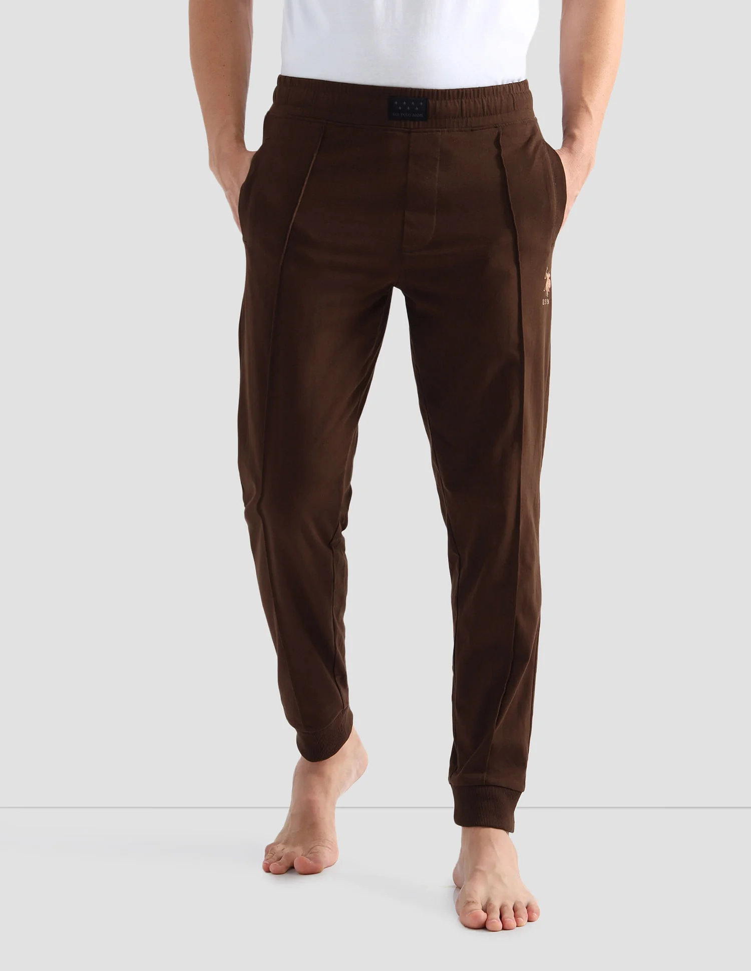 Solid Comfort Fit OJ006 Lounge Joggers - Pack Of 1 - Image 6