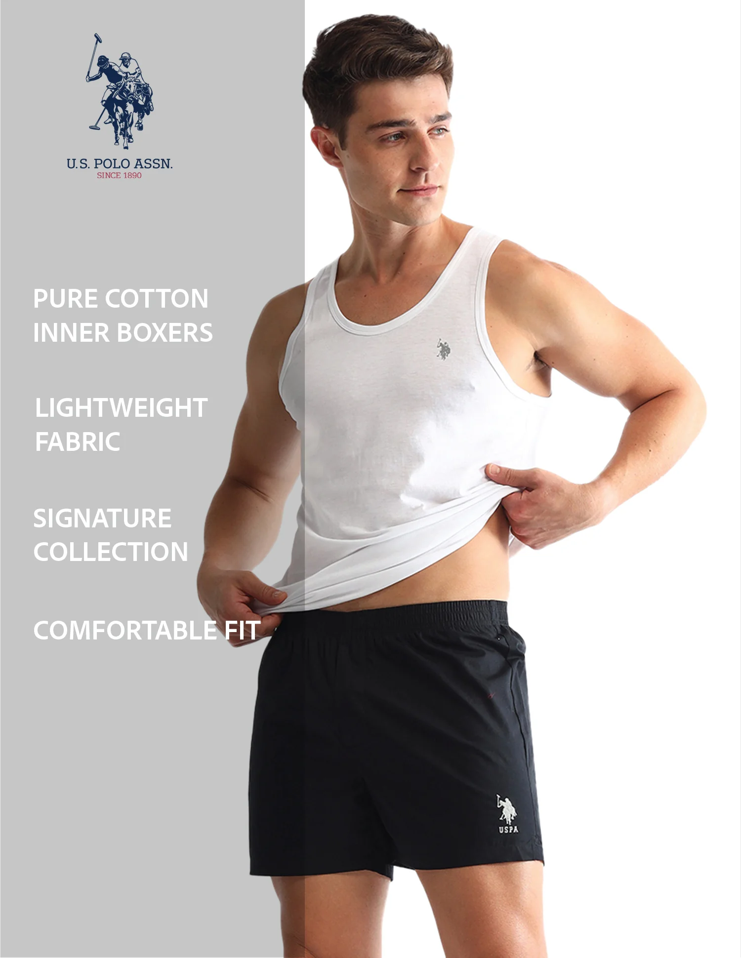 Solid Cotton OEX07 Boxers - Pack Of 1 - Image 8