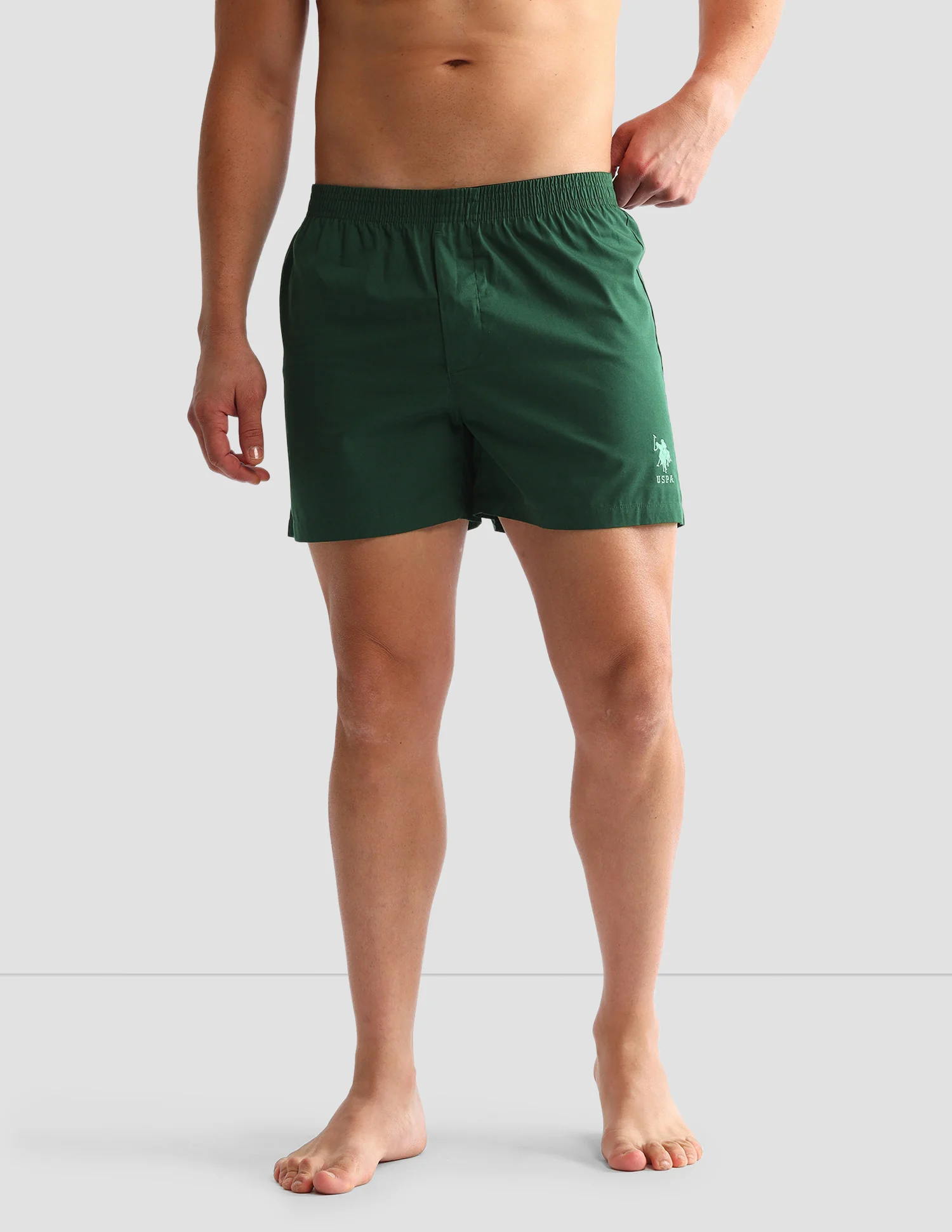 Solid Cotton OEX07 Boxers - Pack Of 1 - Image 6