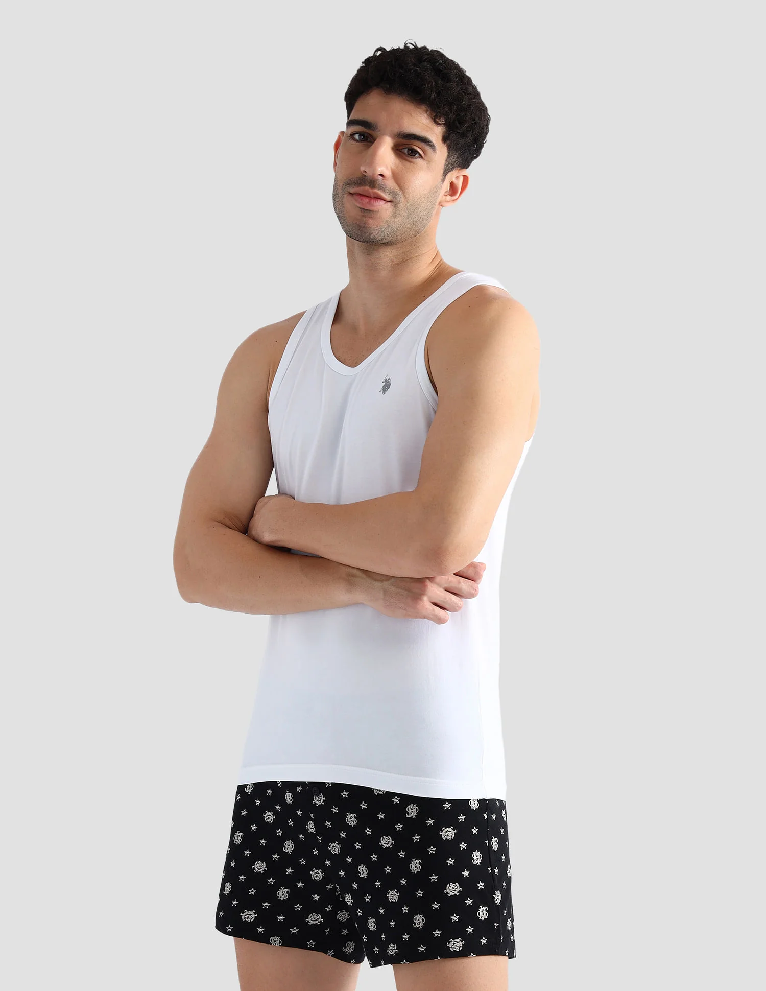 Solid Cotton PV002 Vest - Pack Of 2 - Image 4