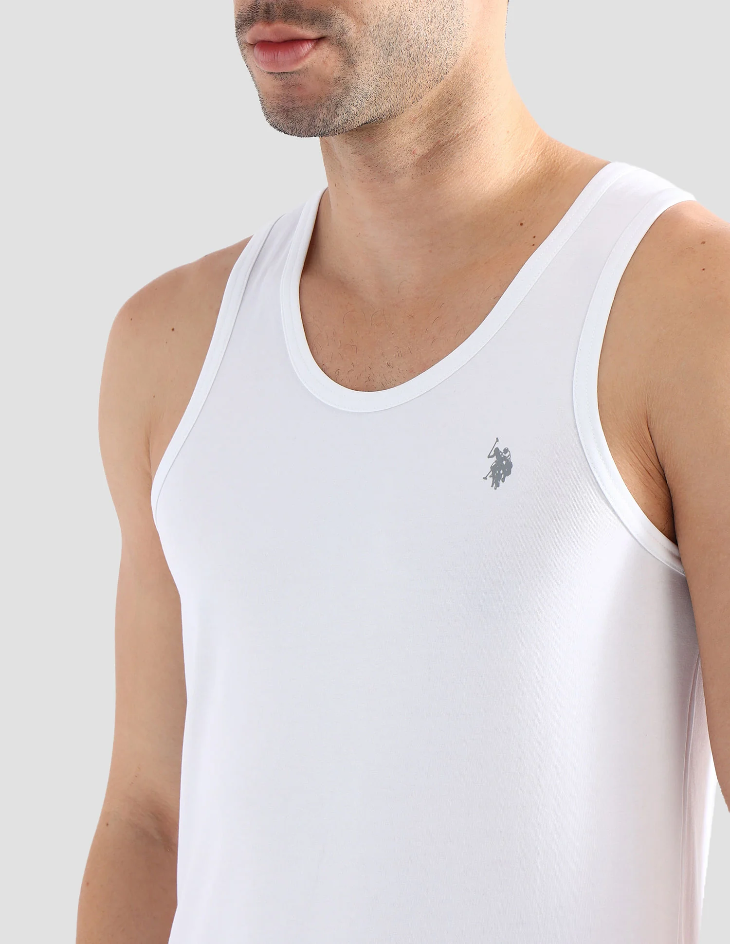Solid Cotton PV002 Vest - Pack Of 2 - Image 7