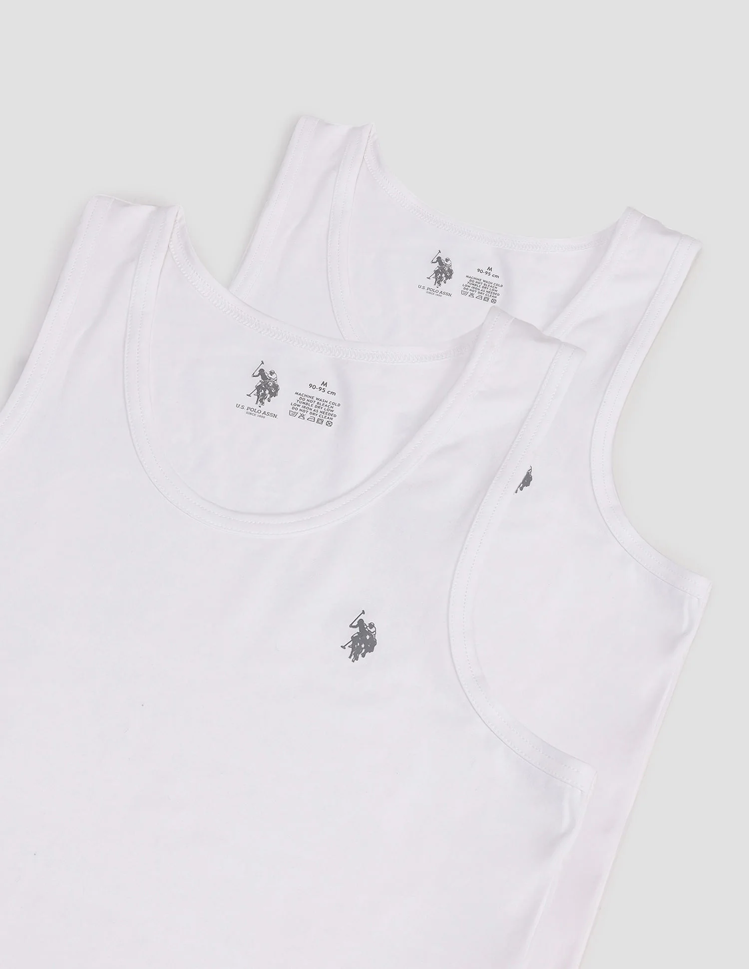 Solid Cotton PV002 Vest - Pack Of 2 - Image 8