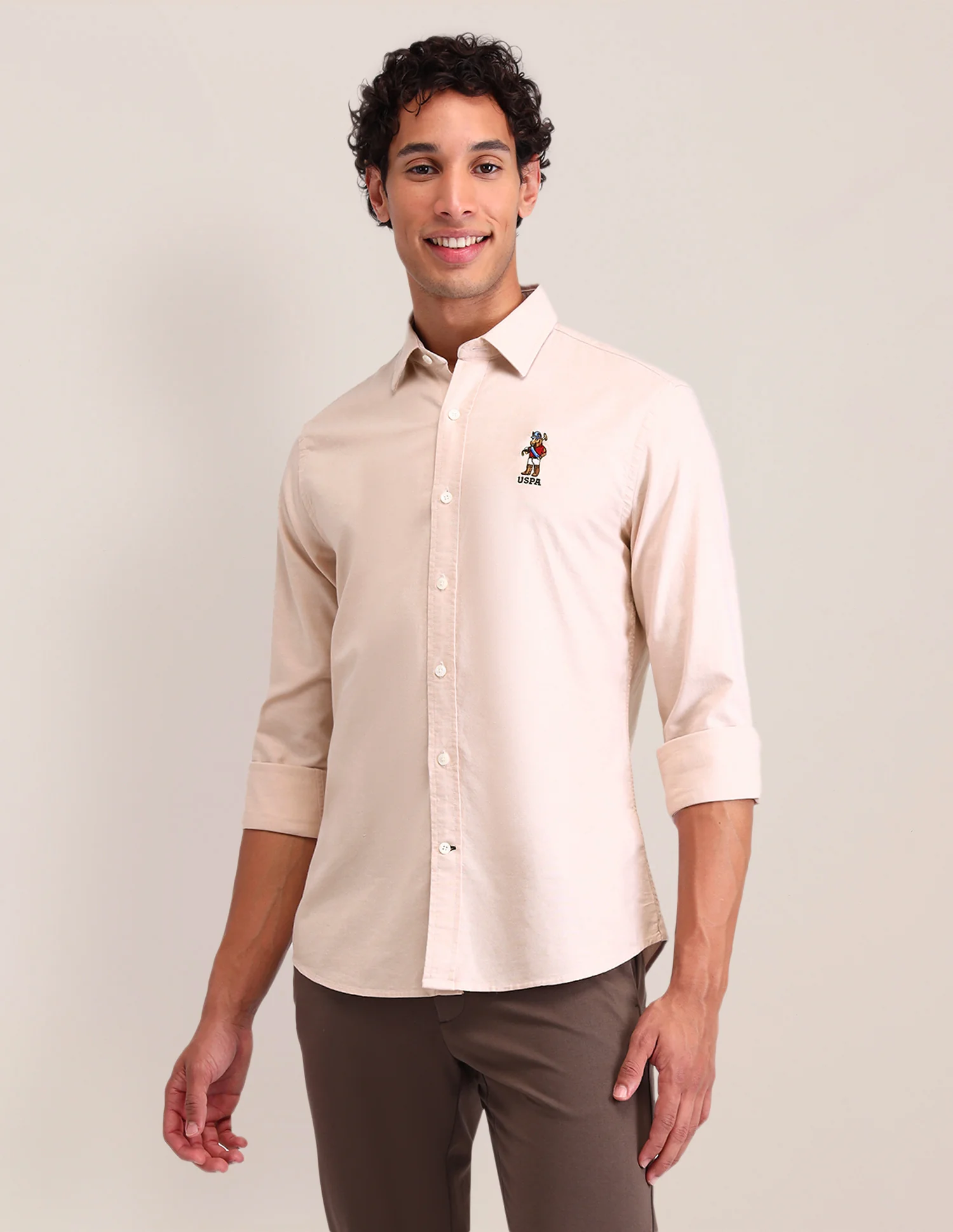 Solid Cotton Shirt - Image 4