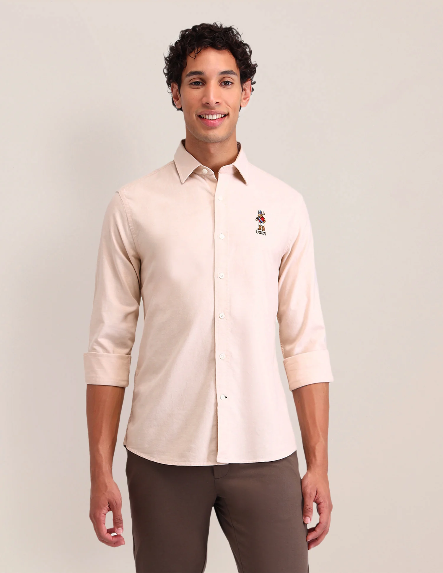 Solid Cotton Shirt - Image 6