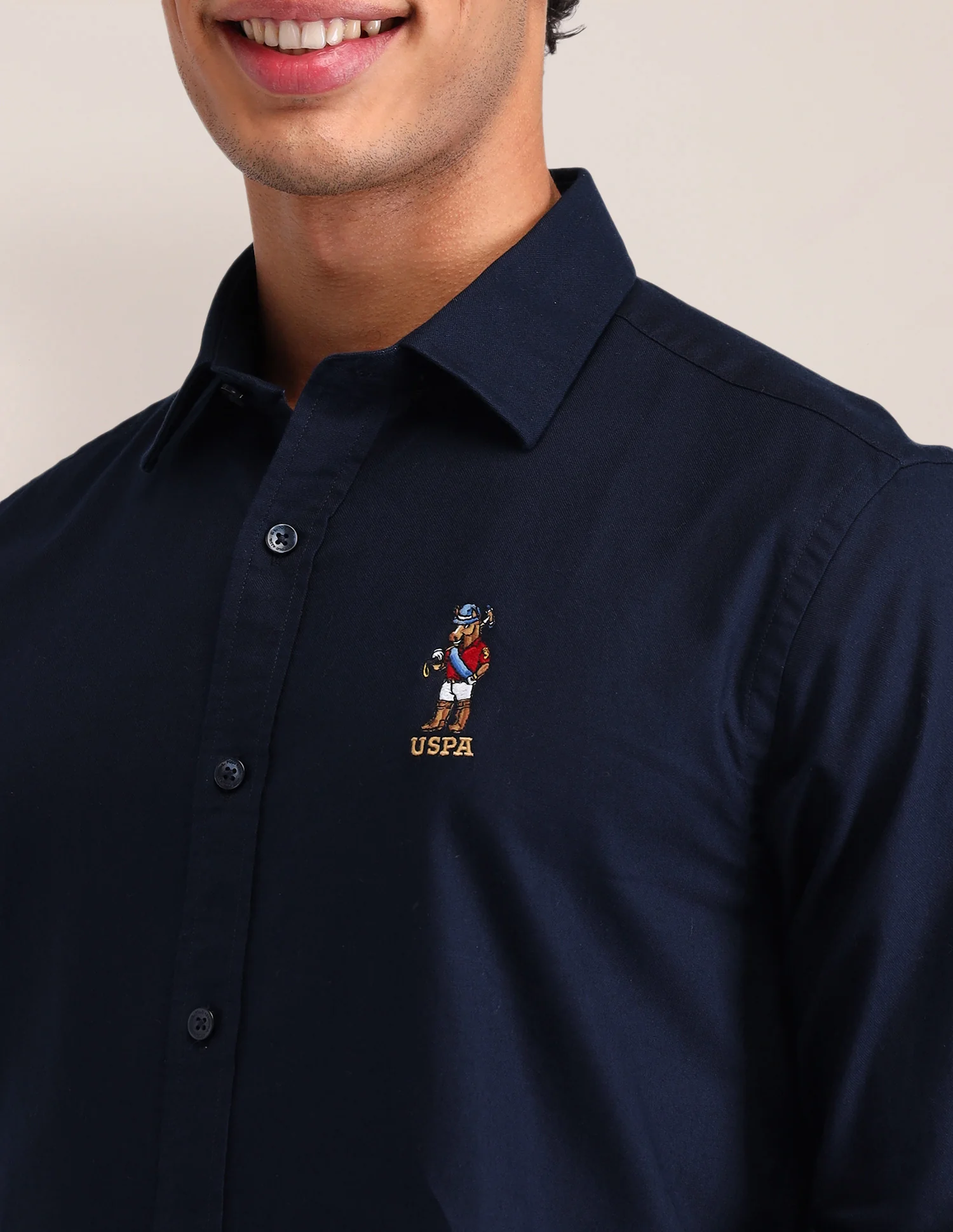 Solid Cotton Shirt - Image 7