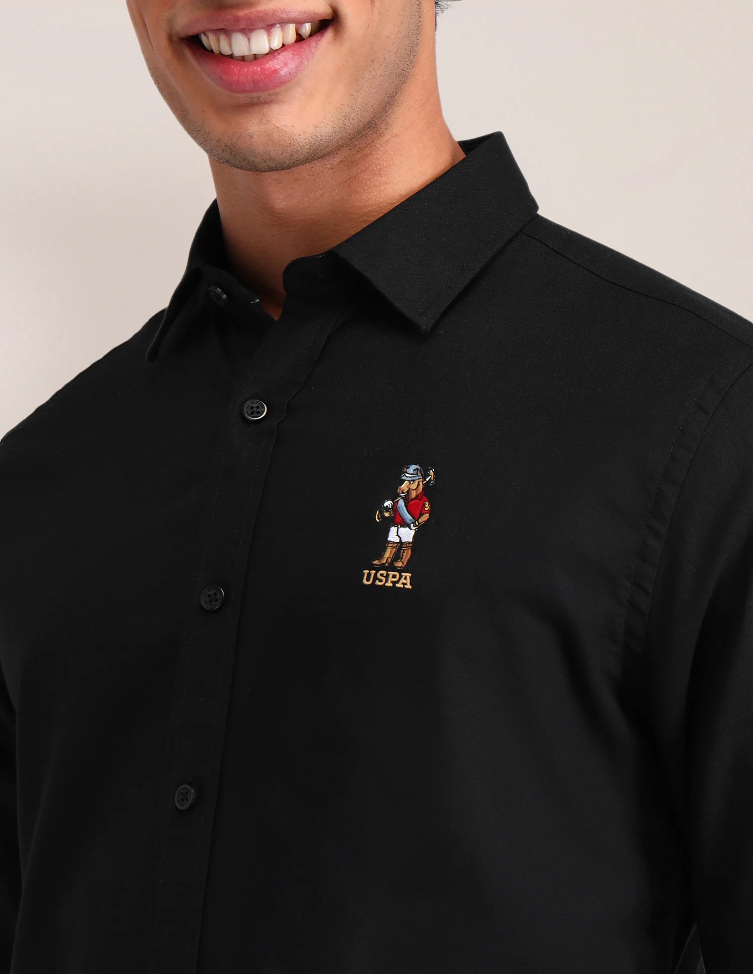 Solid Cotton Shirt - Image 7