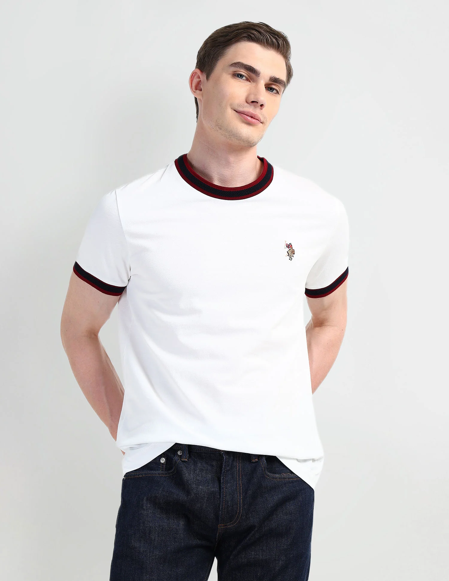 Solid Cotton T-Shirt