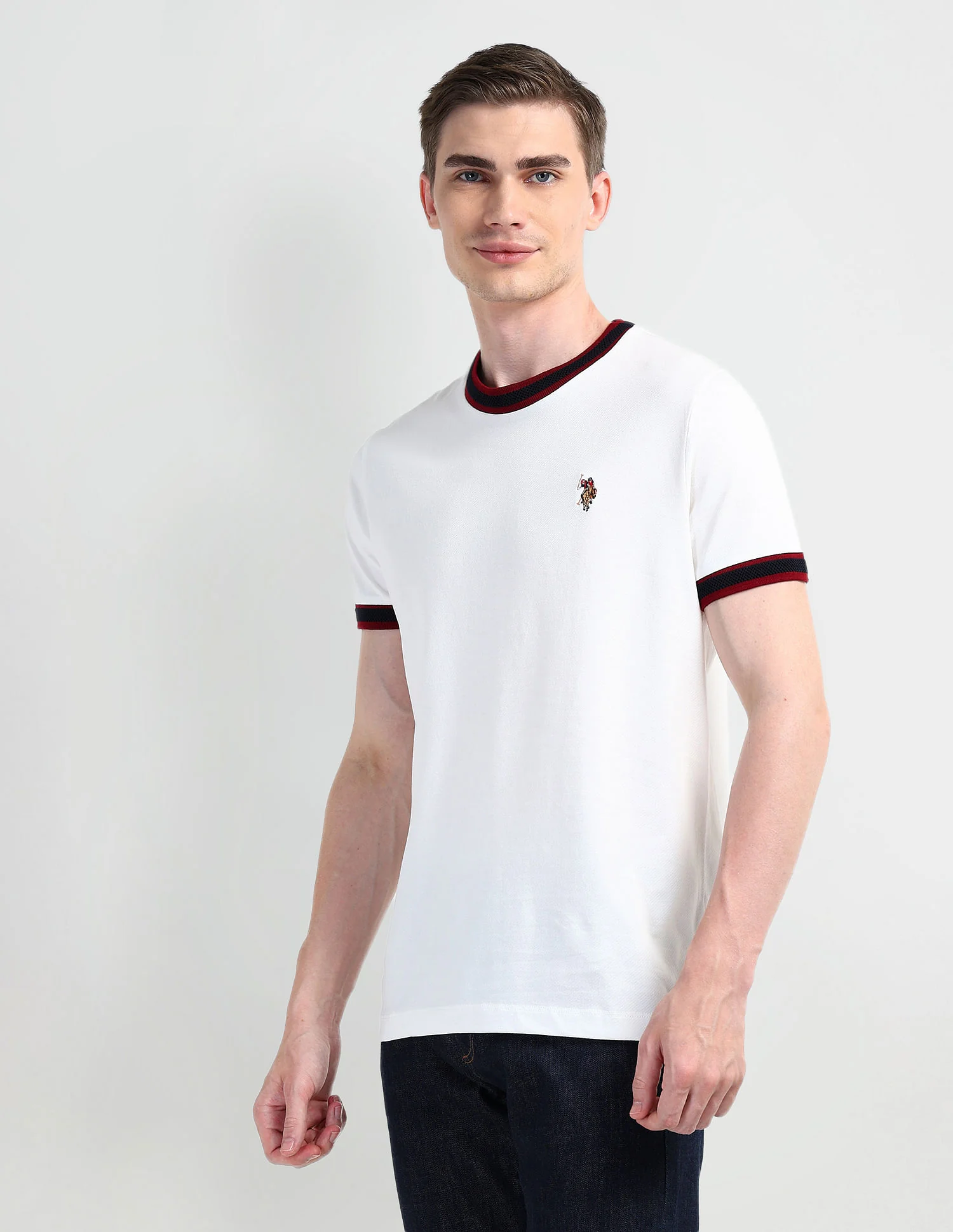Solid Cotton T-Shirt - Image 4