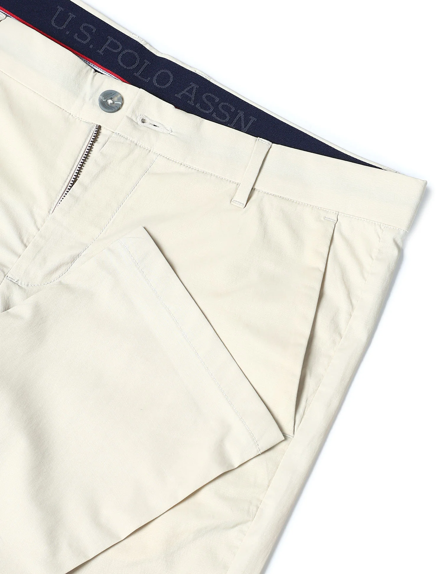 Solid Denver Slim Fit Trousers - Image 9