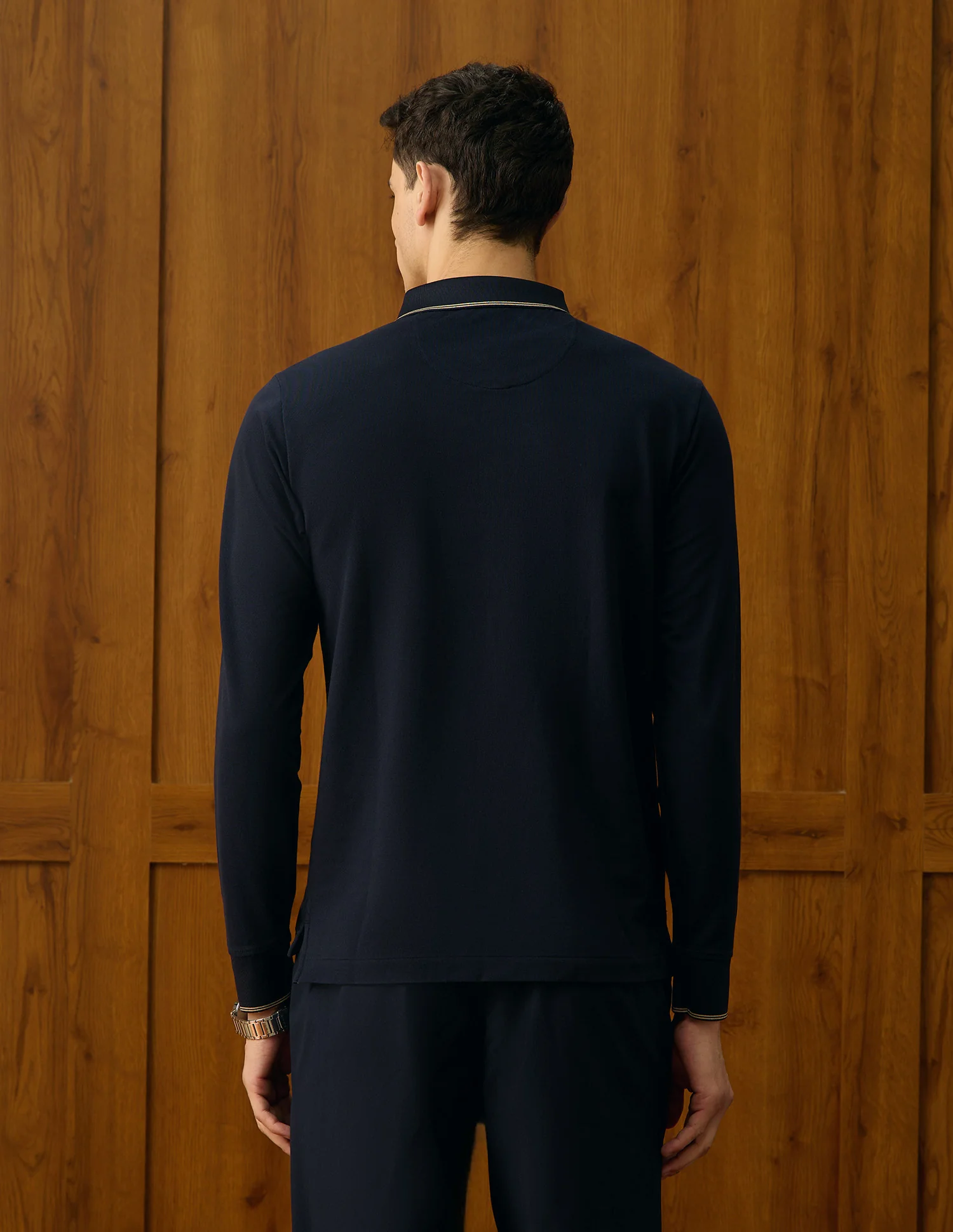 Solid Equestrian Aisle Theater Polo Shirt - Image 5