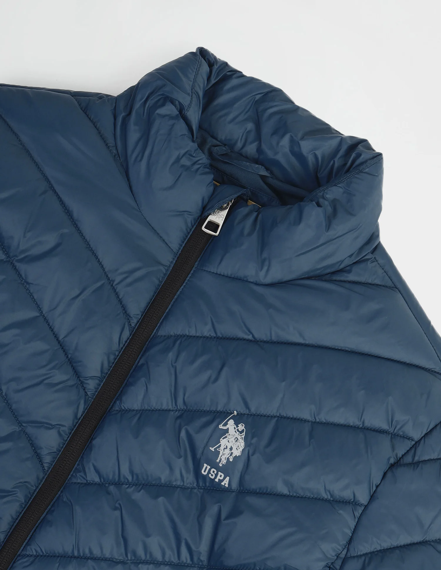 Solid High Neck Jacket - Image 2