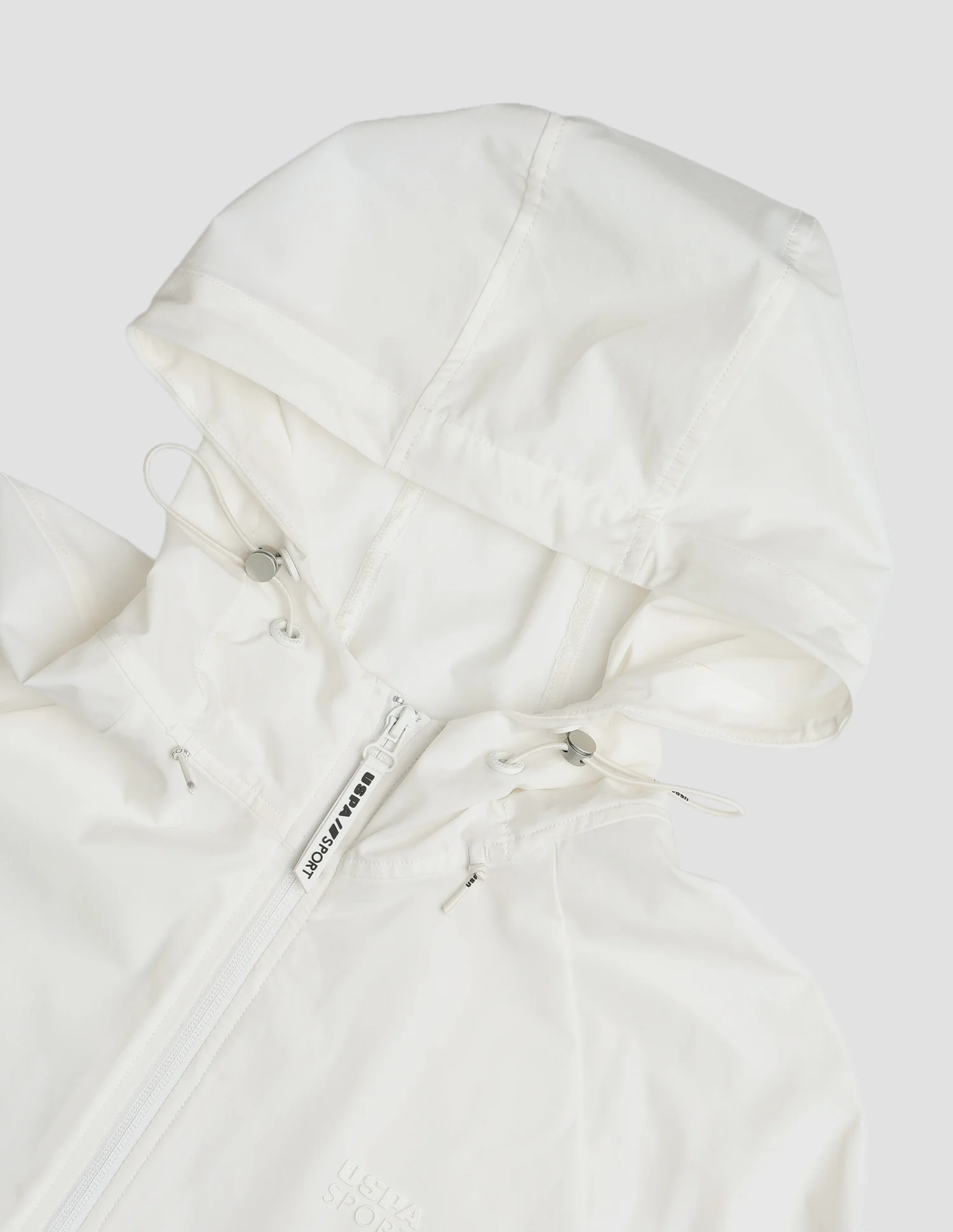 Solid Hooded Active Jacket - Image 2