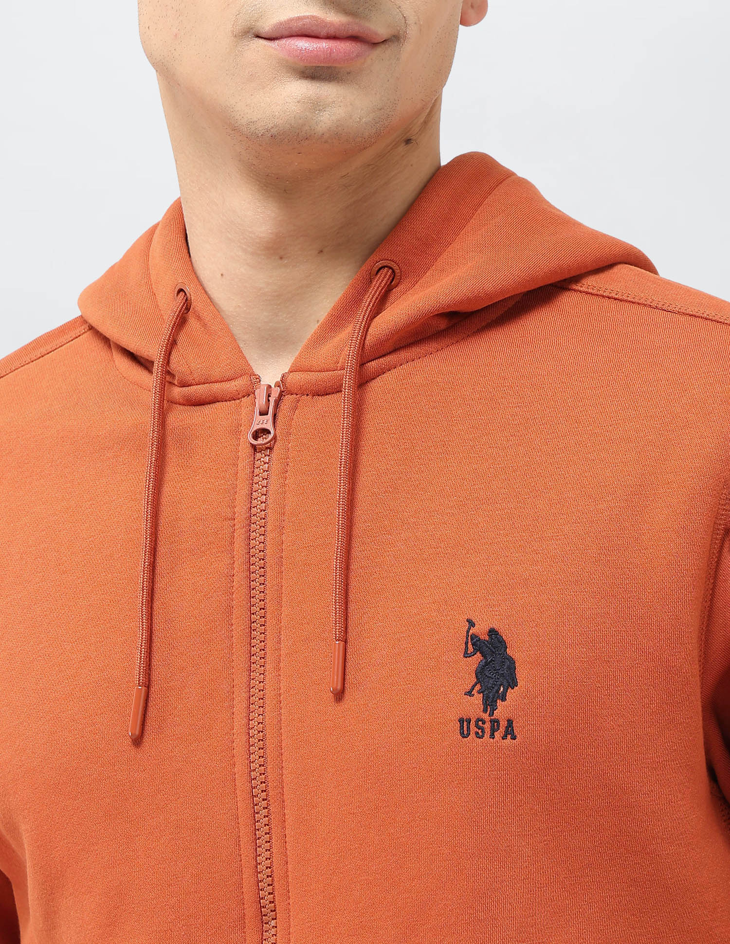 Solid Hooded Sweatshirt - Image 7