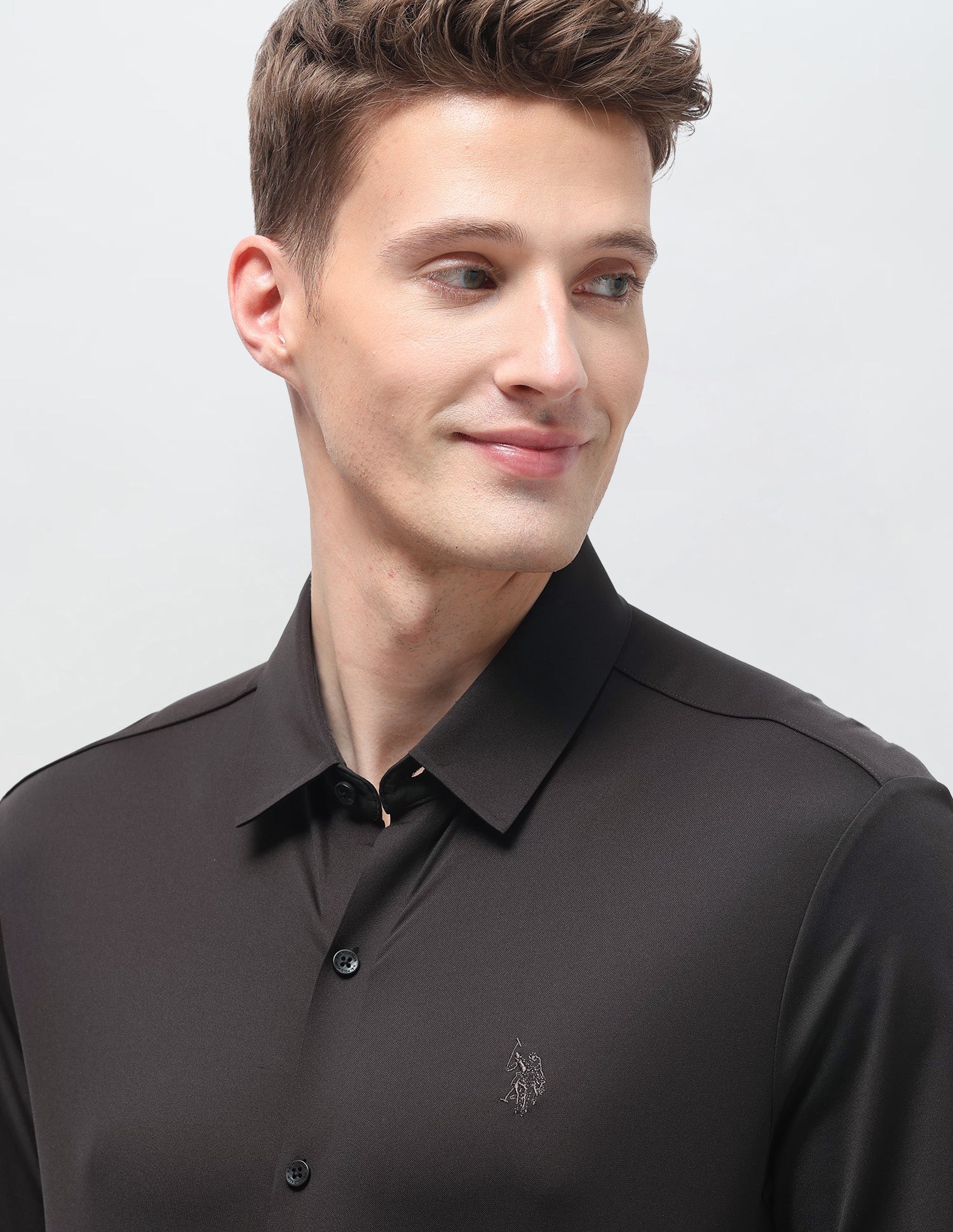 Solid Knitted Shirt - Image 7