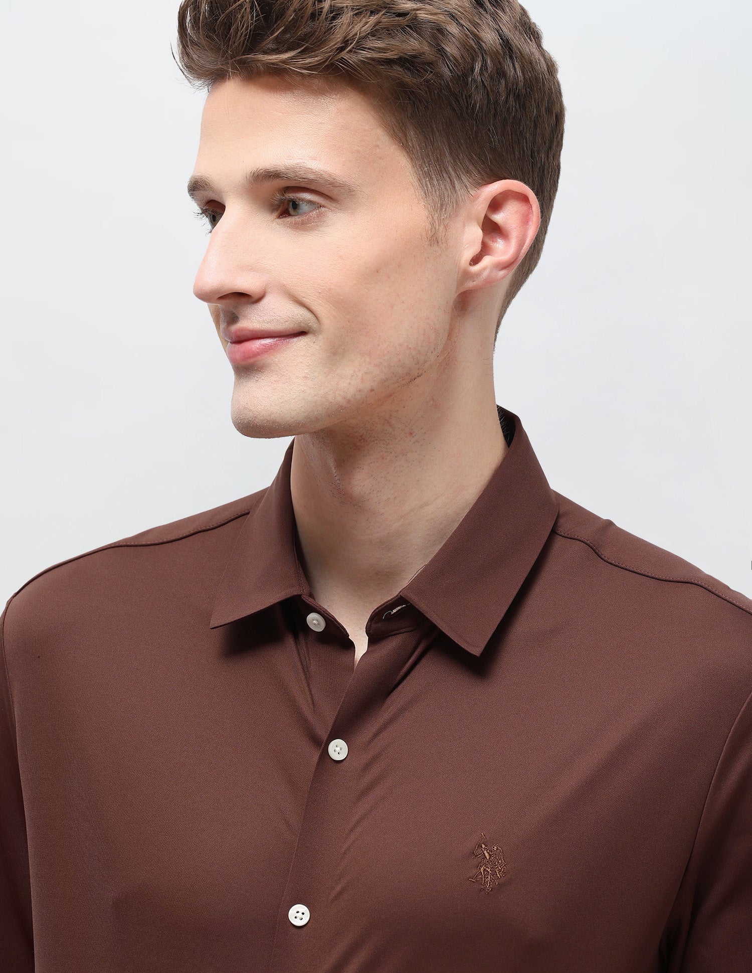 Solid Knitted Shirt - Image 7