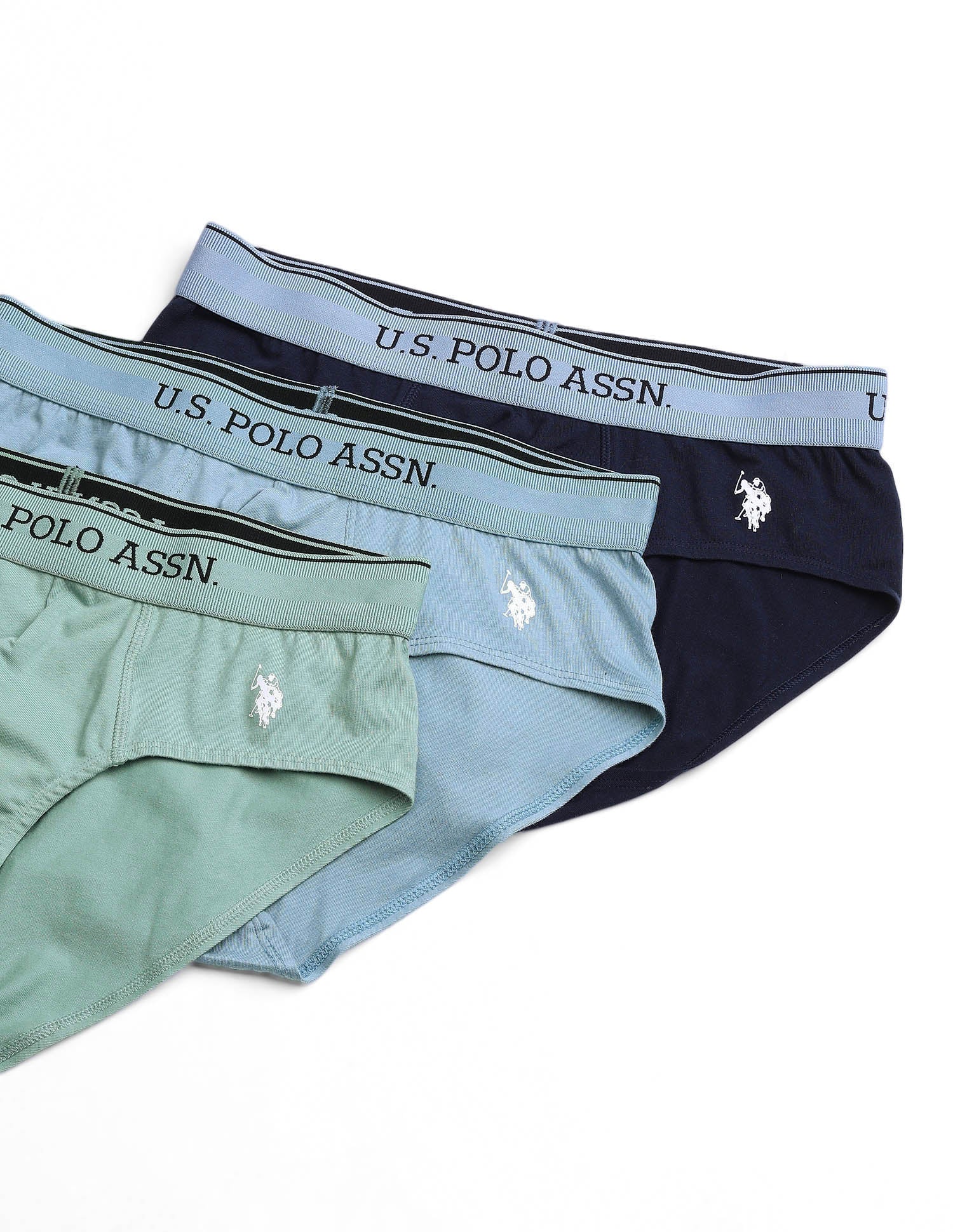 Solid Low Rise OEB15 Briefs - Pack Of 3 - Image 2