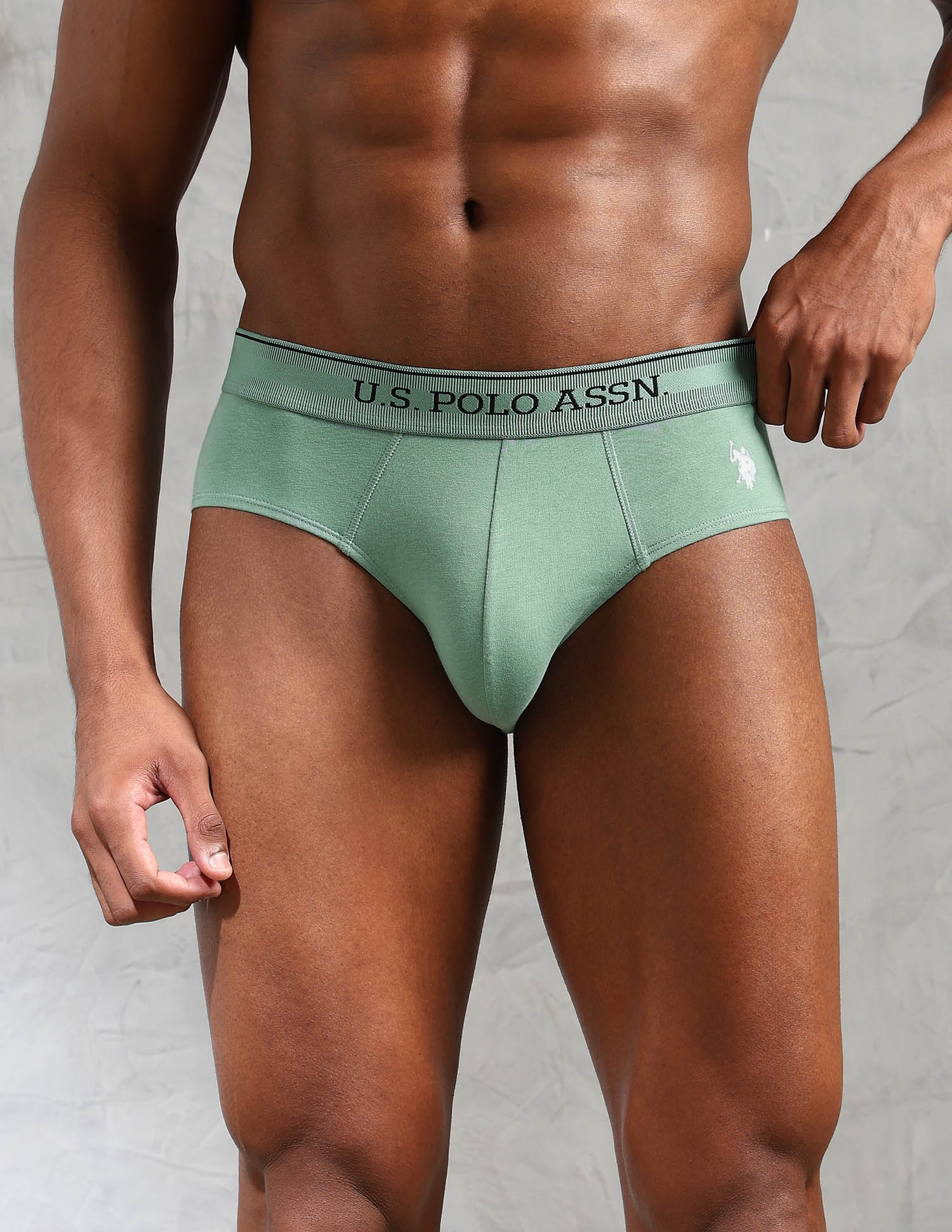 Solid Low Rise OEB15 Briefs - Pack Of 3 - Image 9