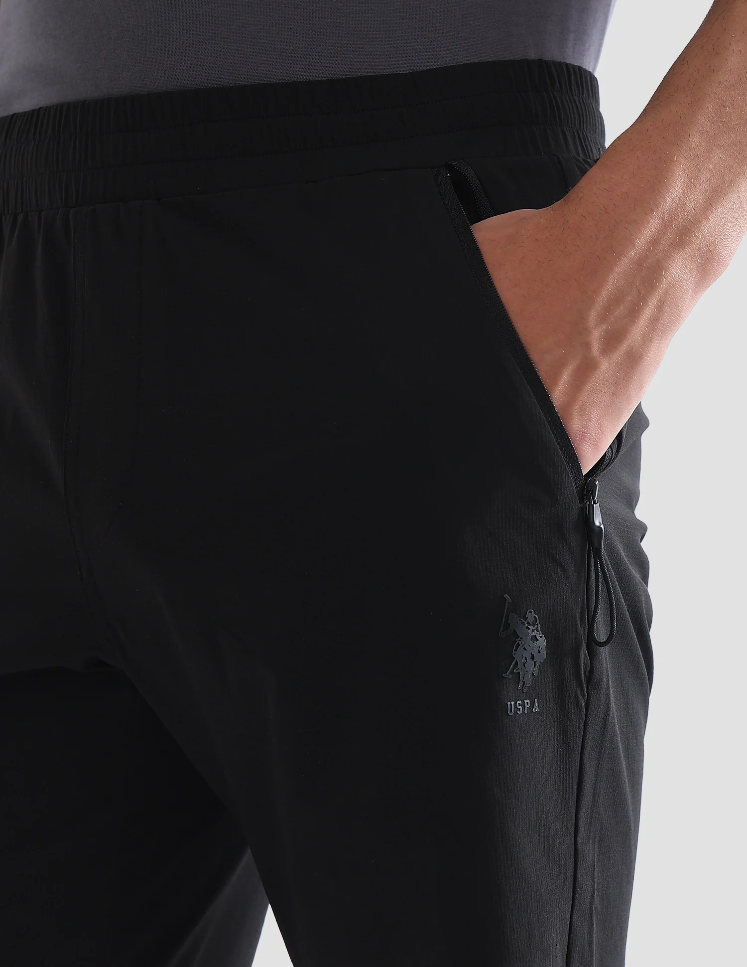 Solid Mid Rise Active Shorts - Image 7