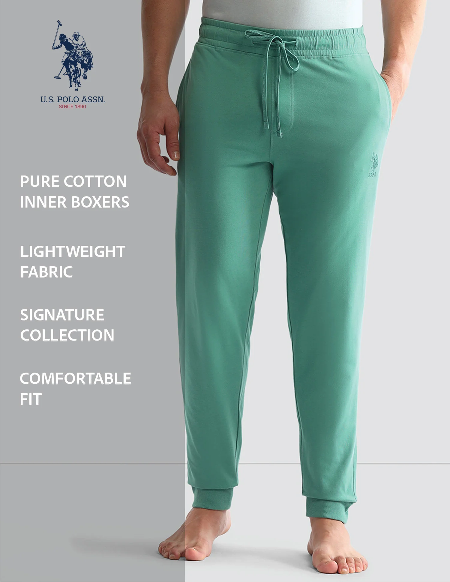 Solid Mid-Rise Solid OJ007 Joggers - Image 10