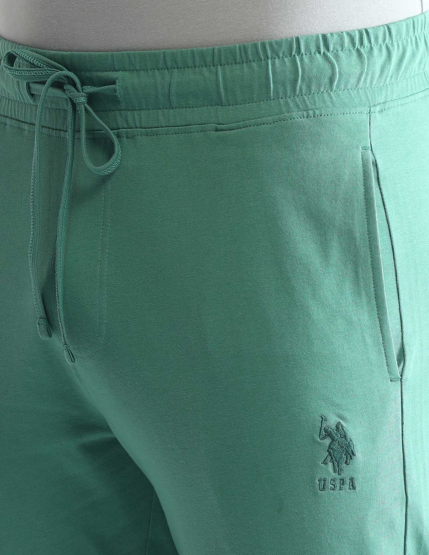 Solid Mid-Rise Solid OJ007 Joggers - Image 8