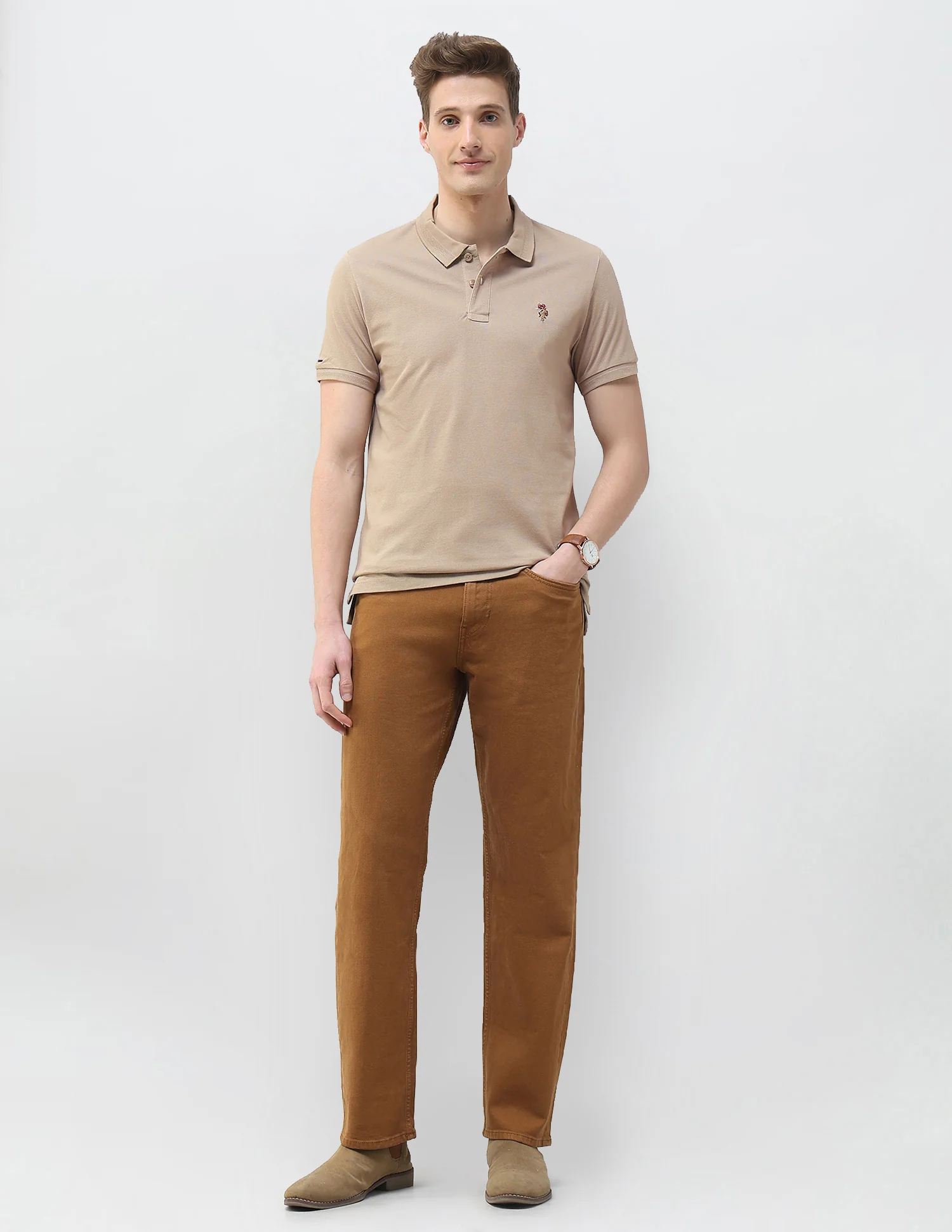 Solid Motel On The Coast Polo Shirt - Image 3