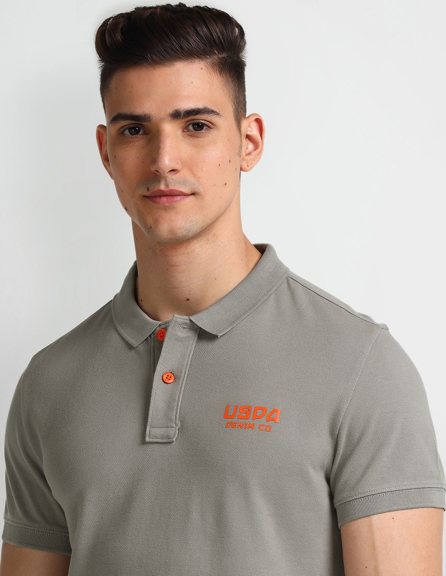Solid Muscle Fit Polo Shirt - Image 7