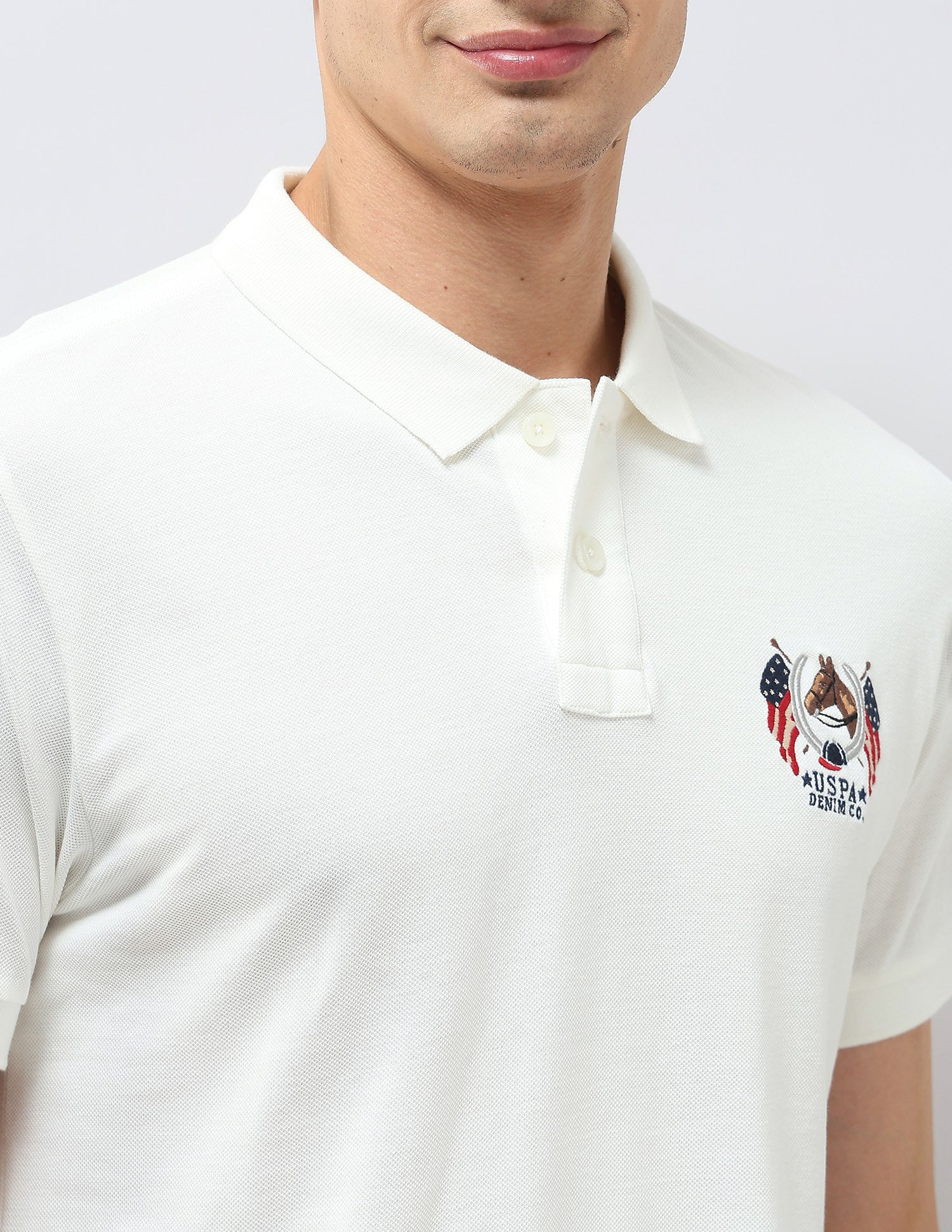 Solid Muscle Fit Polo Shirt - Image 7