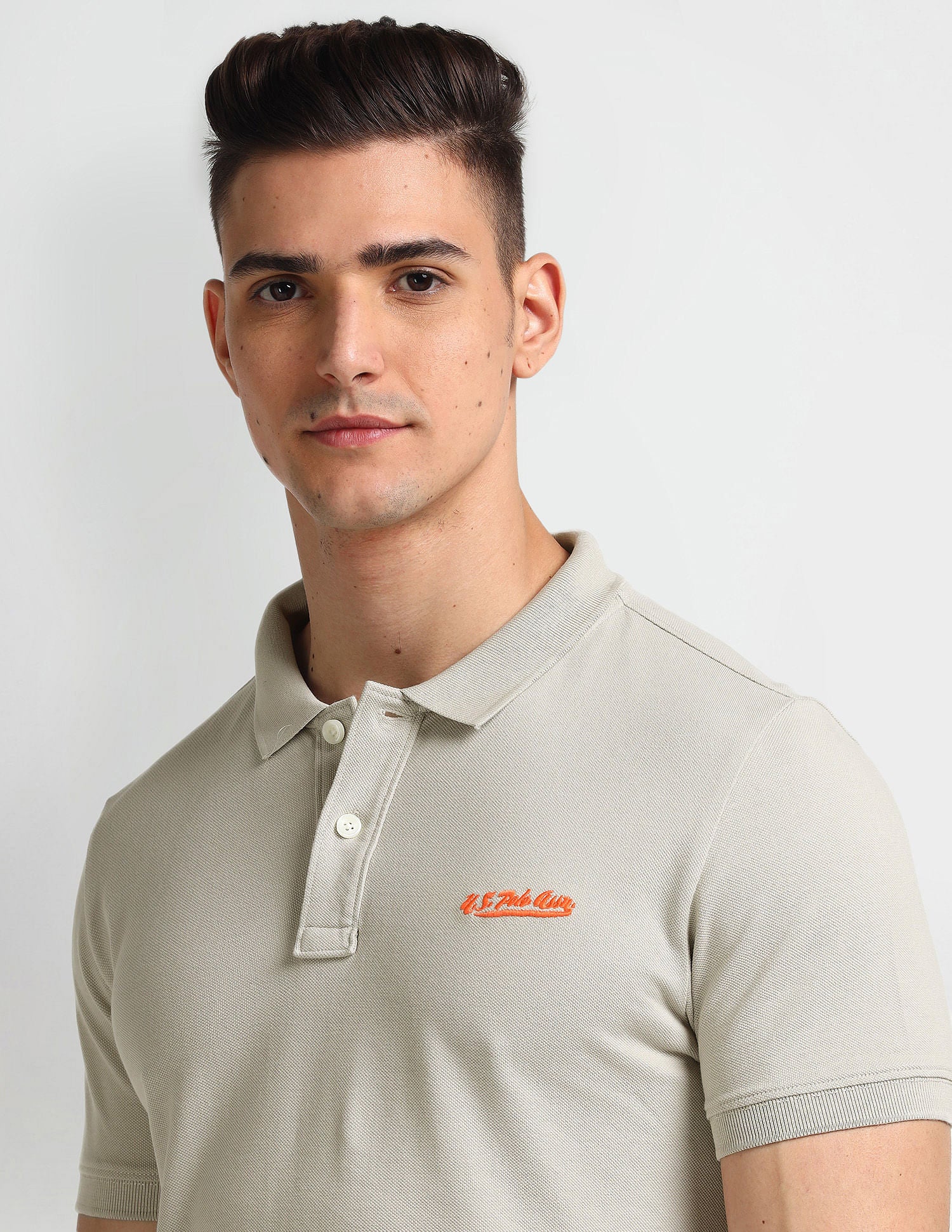 Solid Muscle Fit Polo Shirt - Image 7