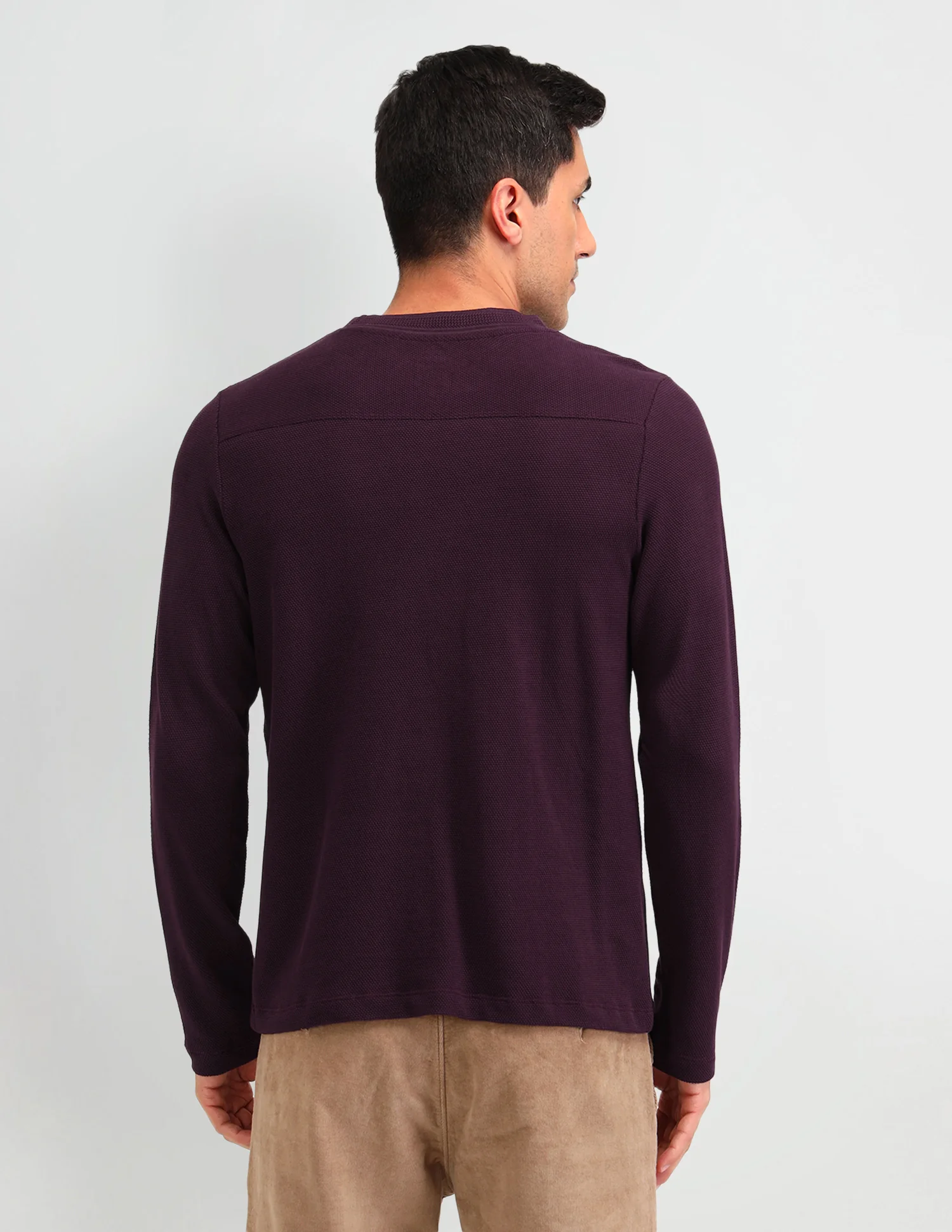 Solid Muscle Fit T-Shirt - Image 5