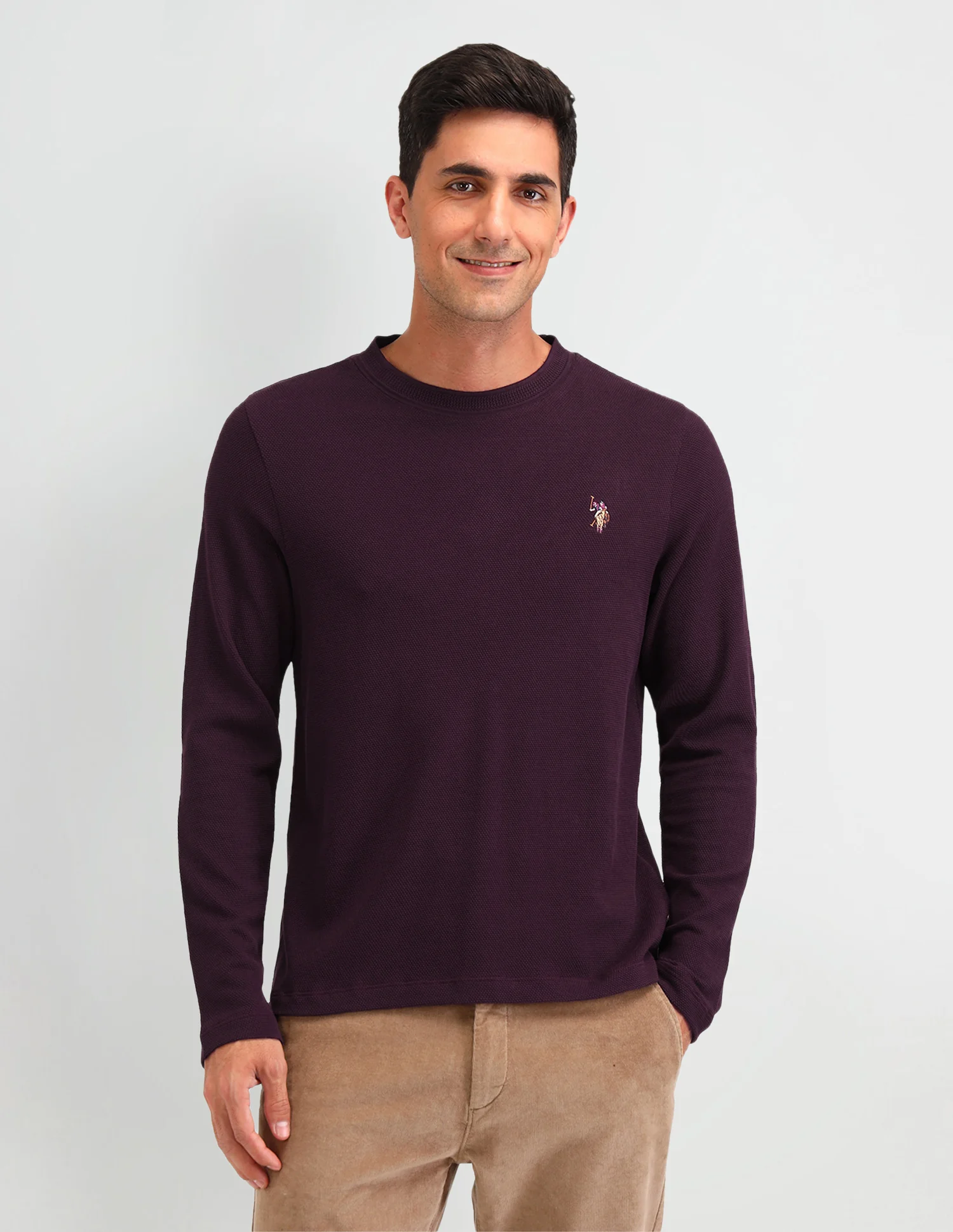 Solid Muscle Fit T-Shirt - Image 6