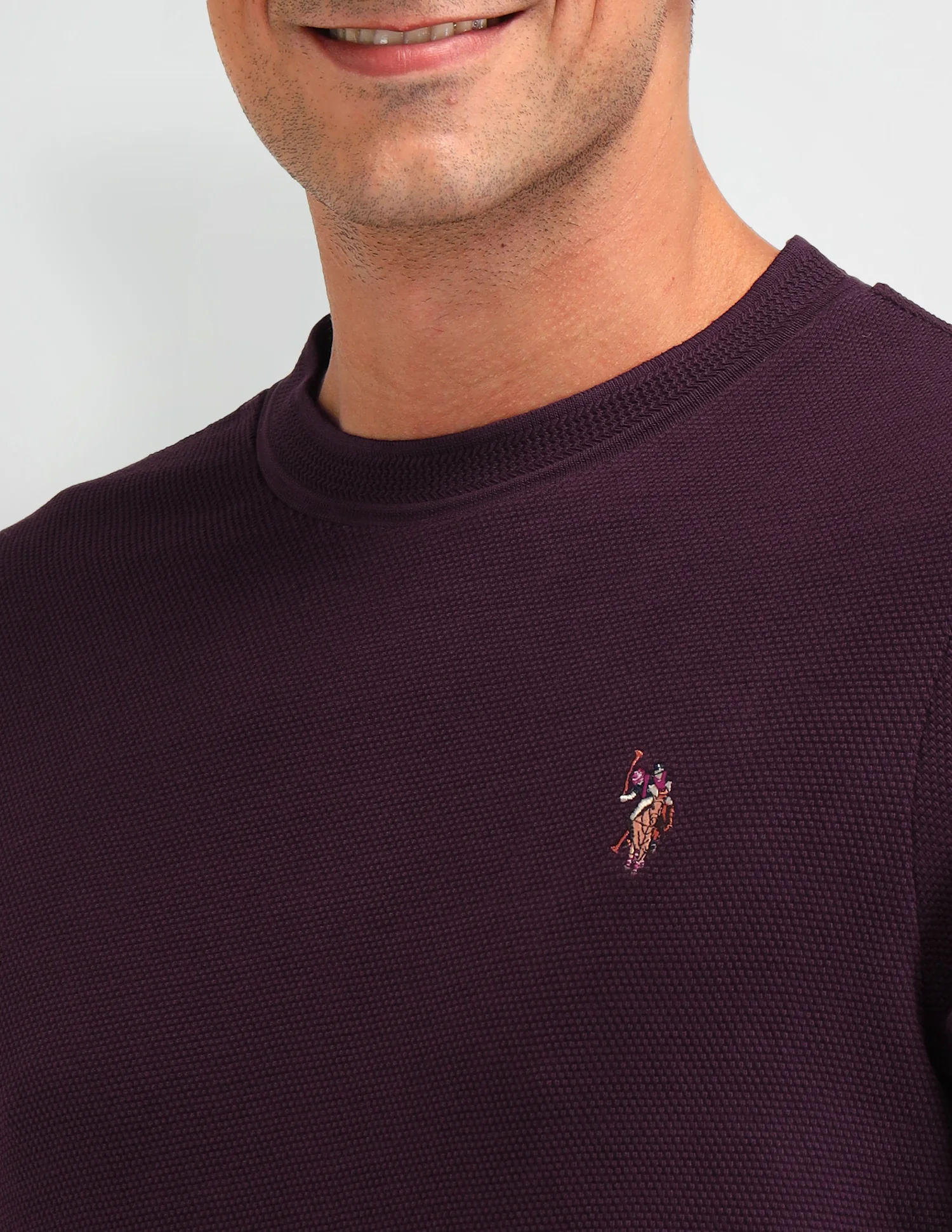 Solid Muscle Fit T-Shirt - Image 7