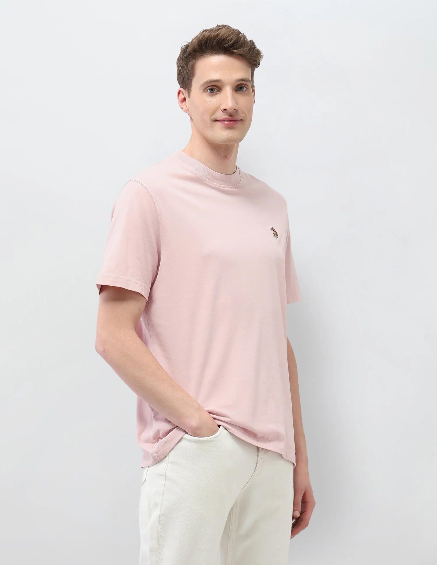 Solid Muscle Fit T-Shirt - Image 4