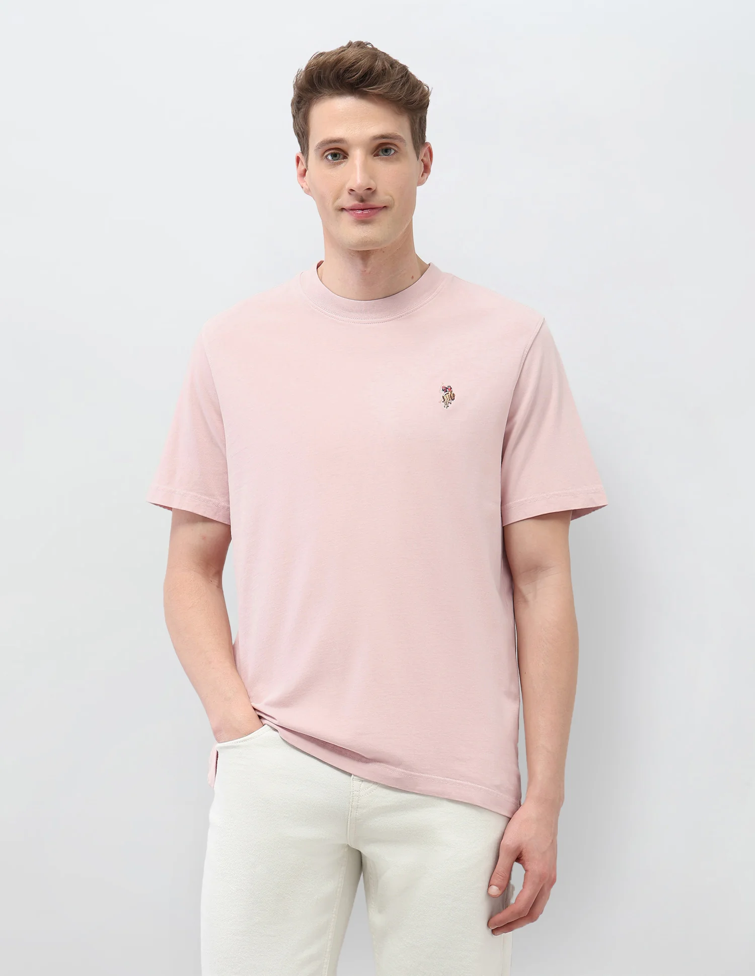 Solid Muscle Fit T-Shirt - Image 6