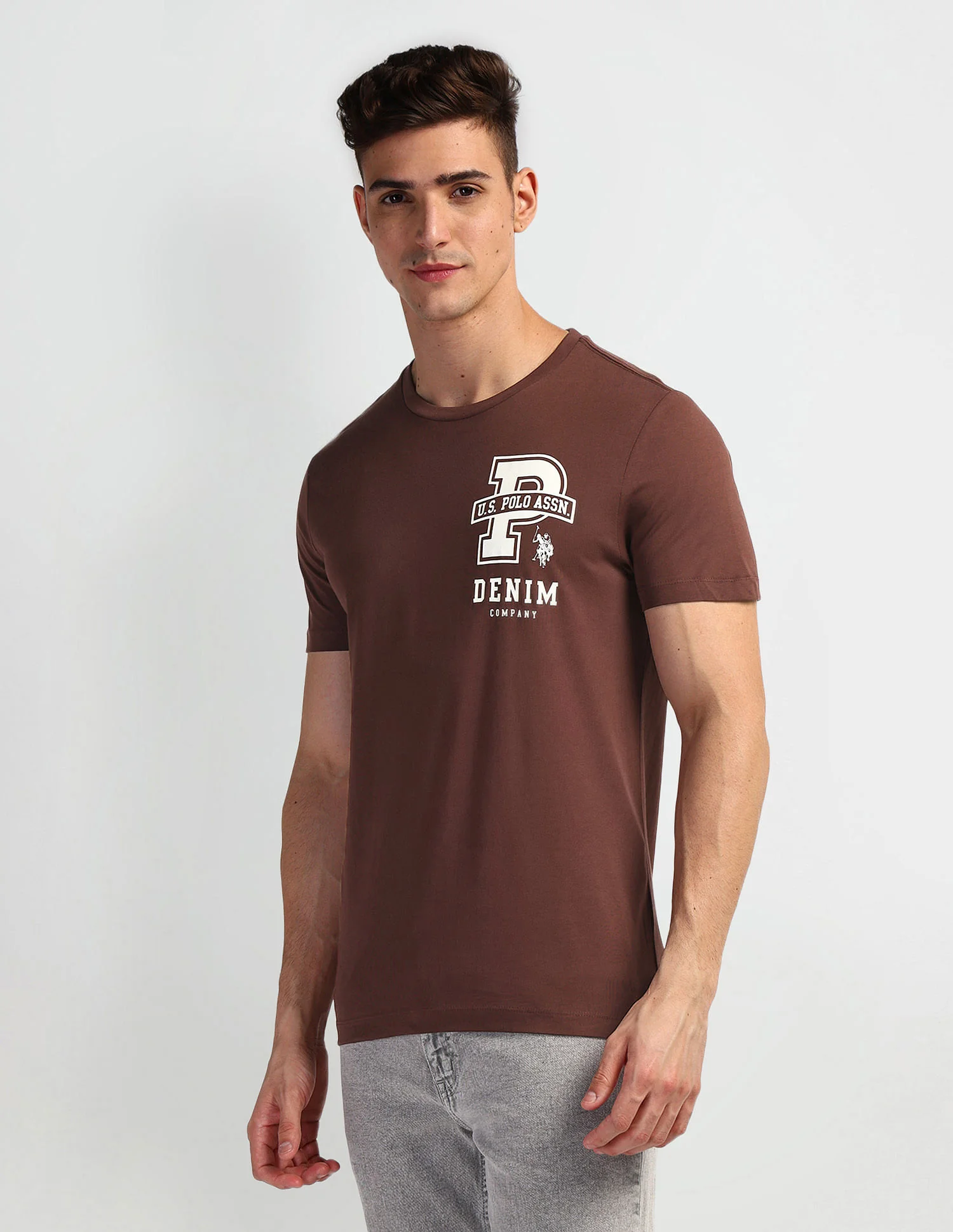 Solid Muscle Fit T-Shirt - Image 4