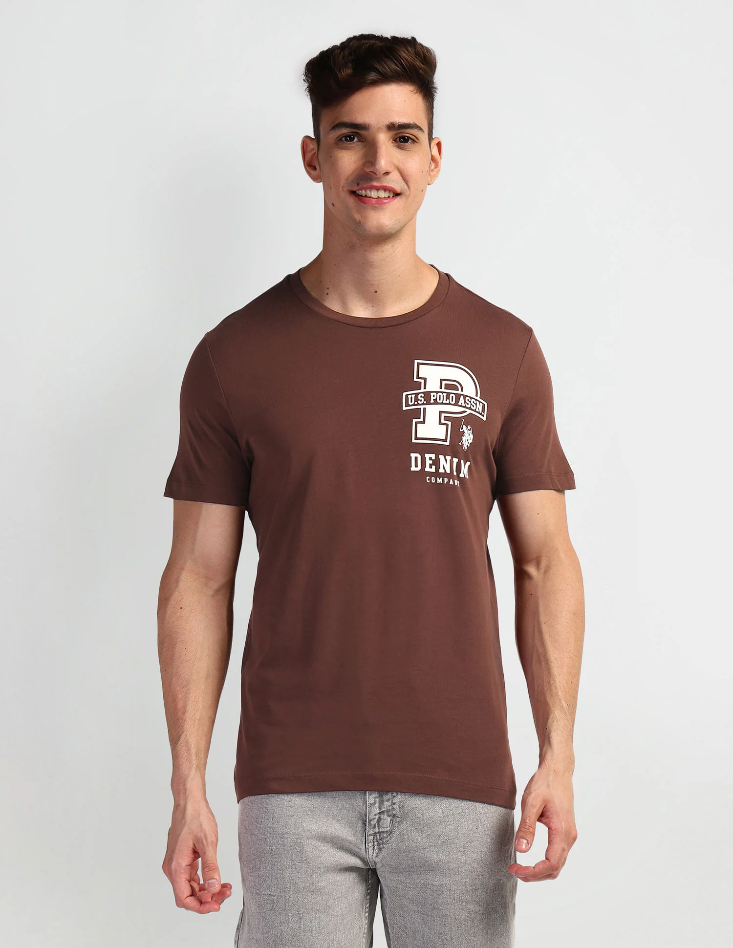 Solid Muscle Fit T-Shirt - Image 6