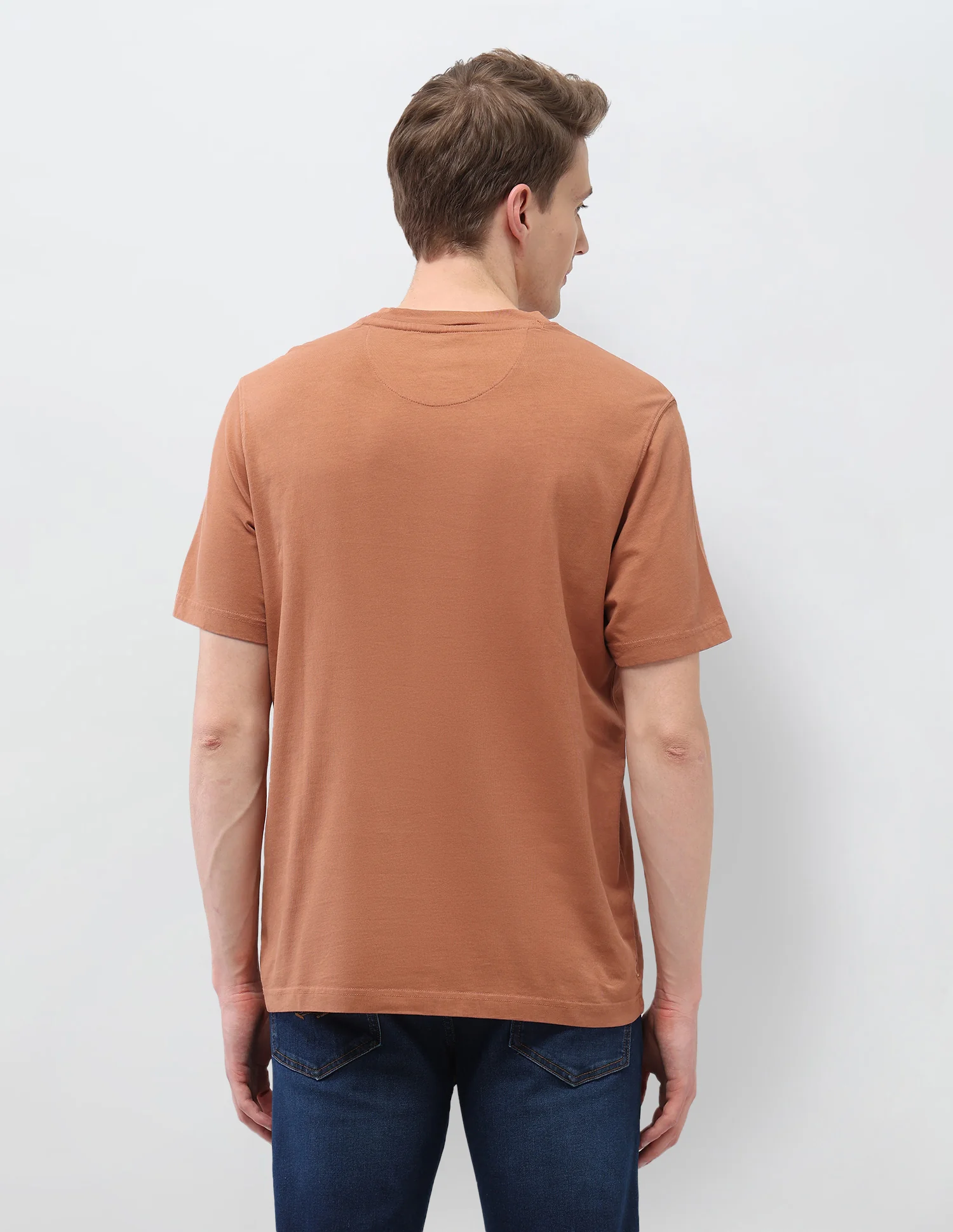 Solid Muscle Fit T-Shirt - Image 5