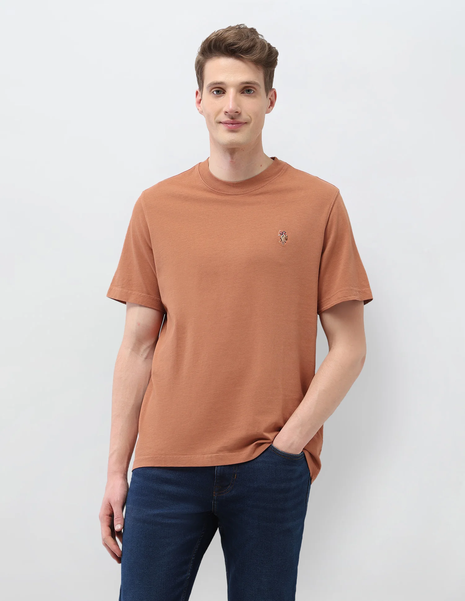 Solid Muscle Fit T-Shirt - Image 6