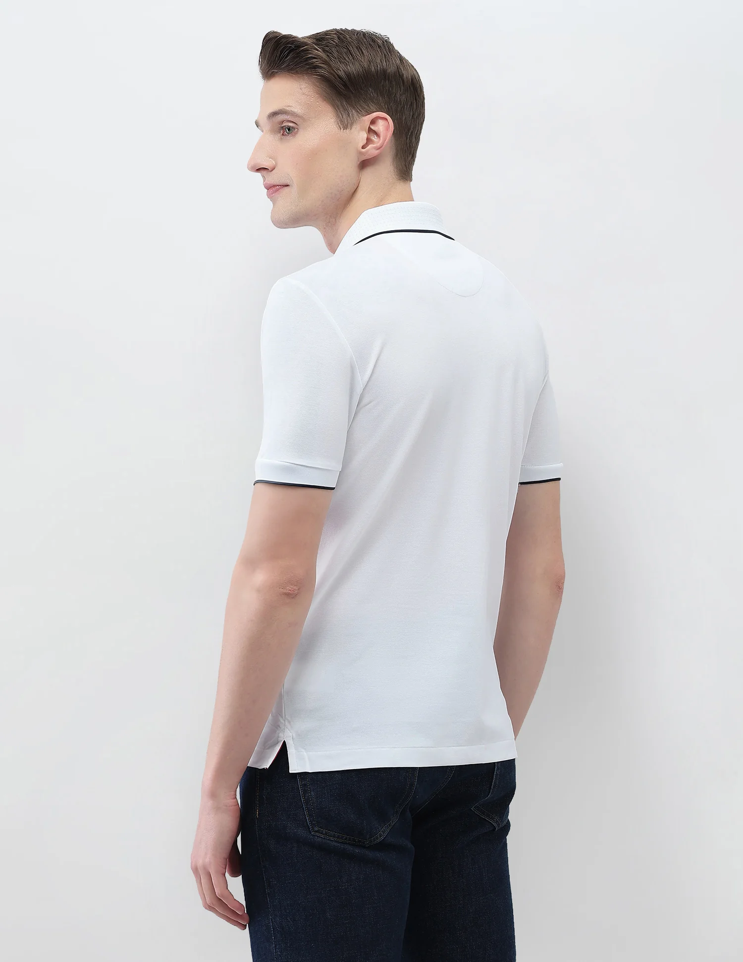 Solid New Port Marina Polo Shirt - Image 5