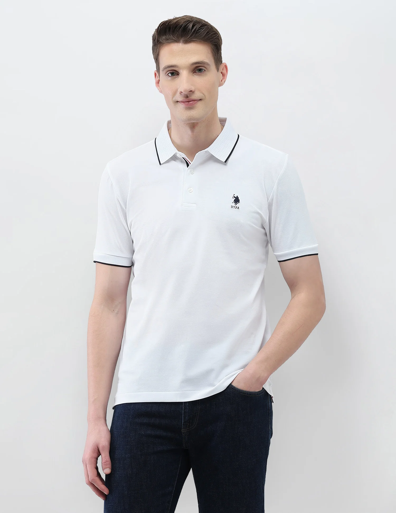 Solid New Port Marina Polo Shirt - Image 6