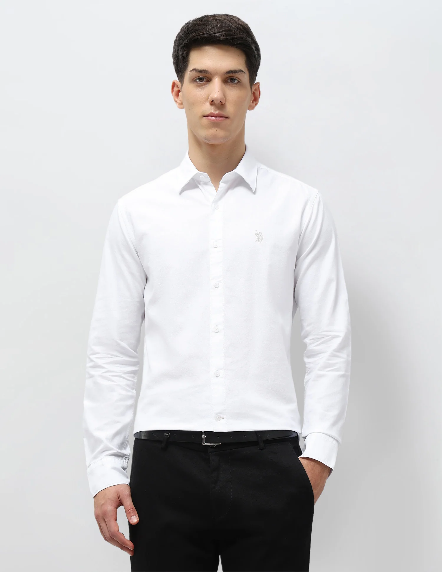 Solid Oxford Shirt