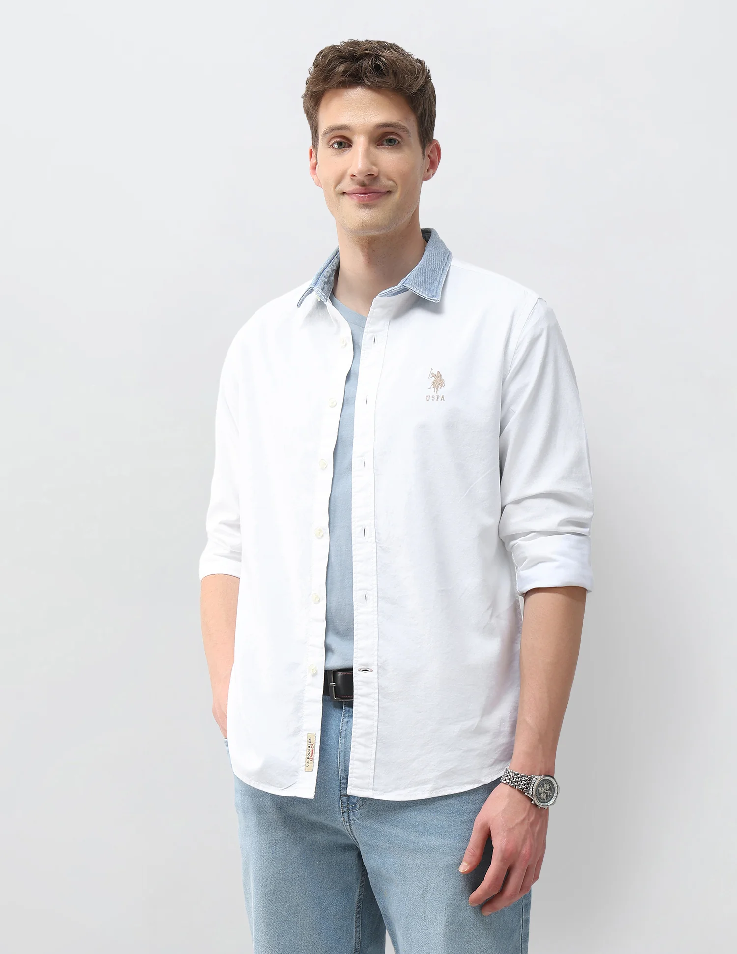 Solid Oxford Shirt
