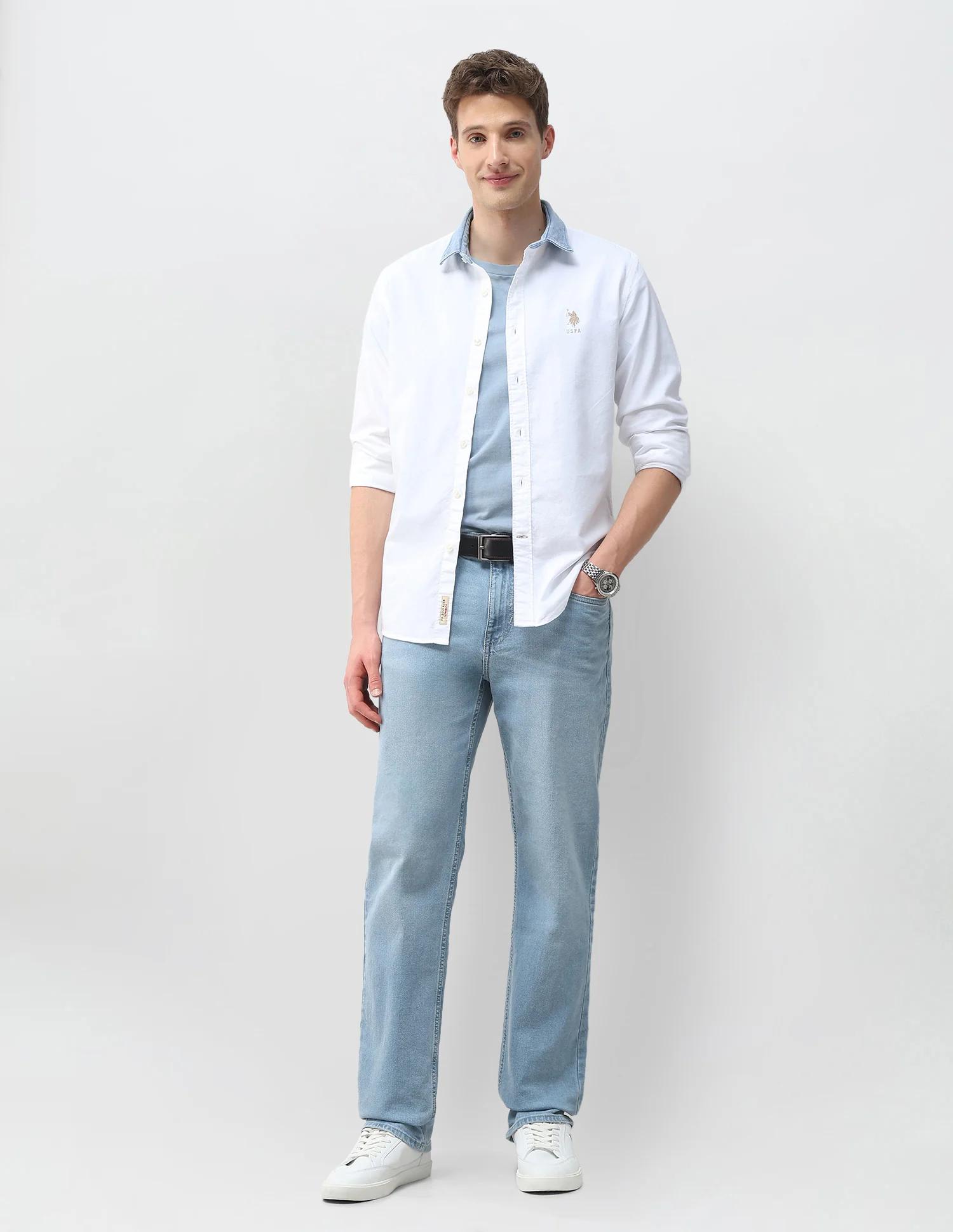 Solid Oxford Shirt - Image 3