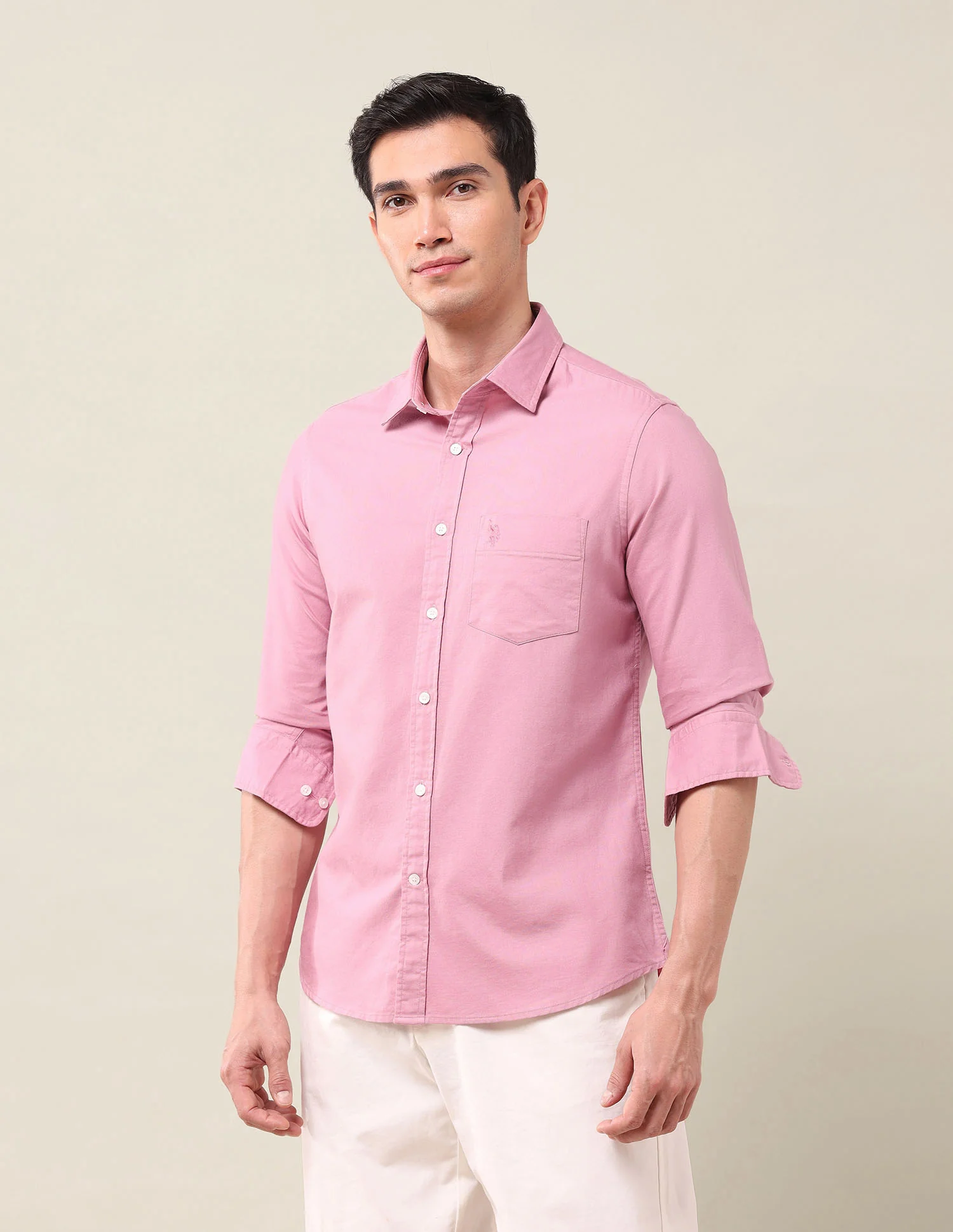 Solid Oxford Shirt - Image 4